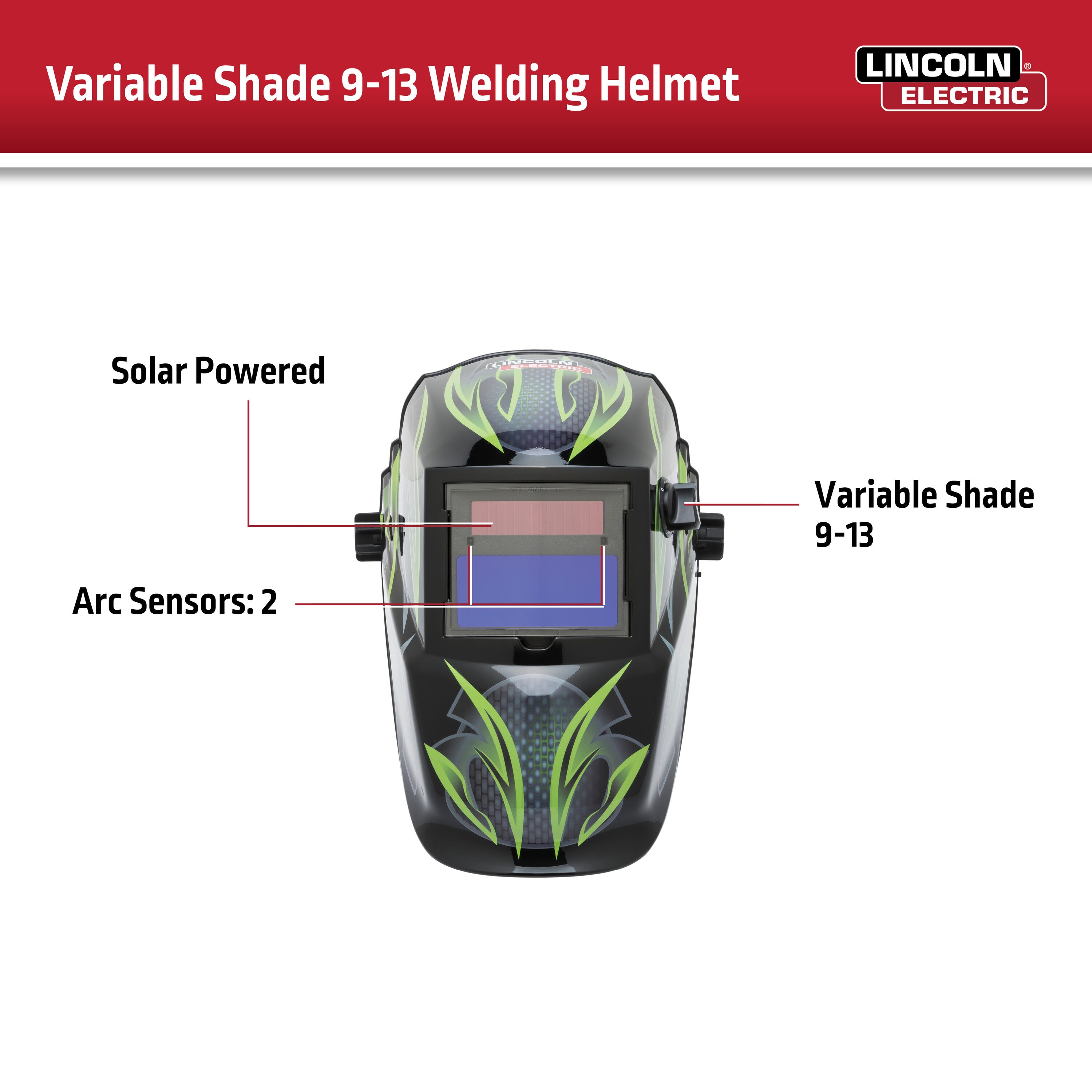 Lincoln Electric K4438-1 Welding-Helmets - View #7