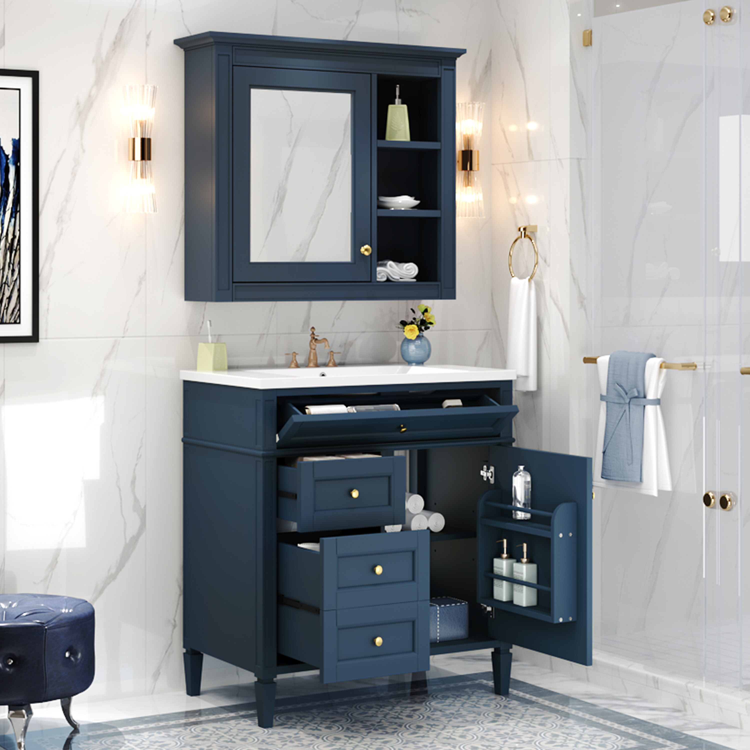 GDFStudio 354397 Bath-Vanity-Combo - View #2