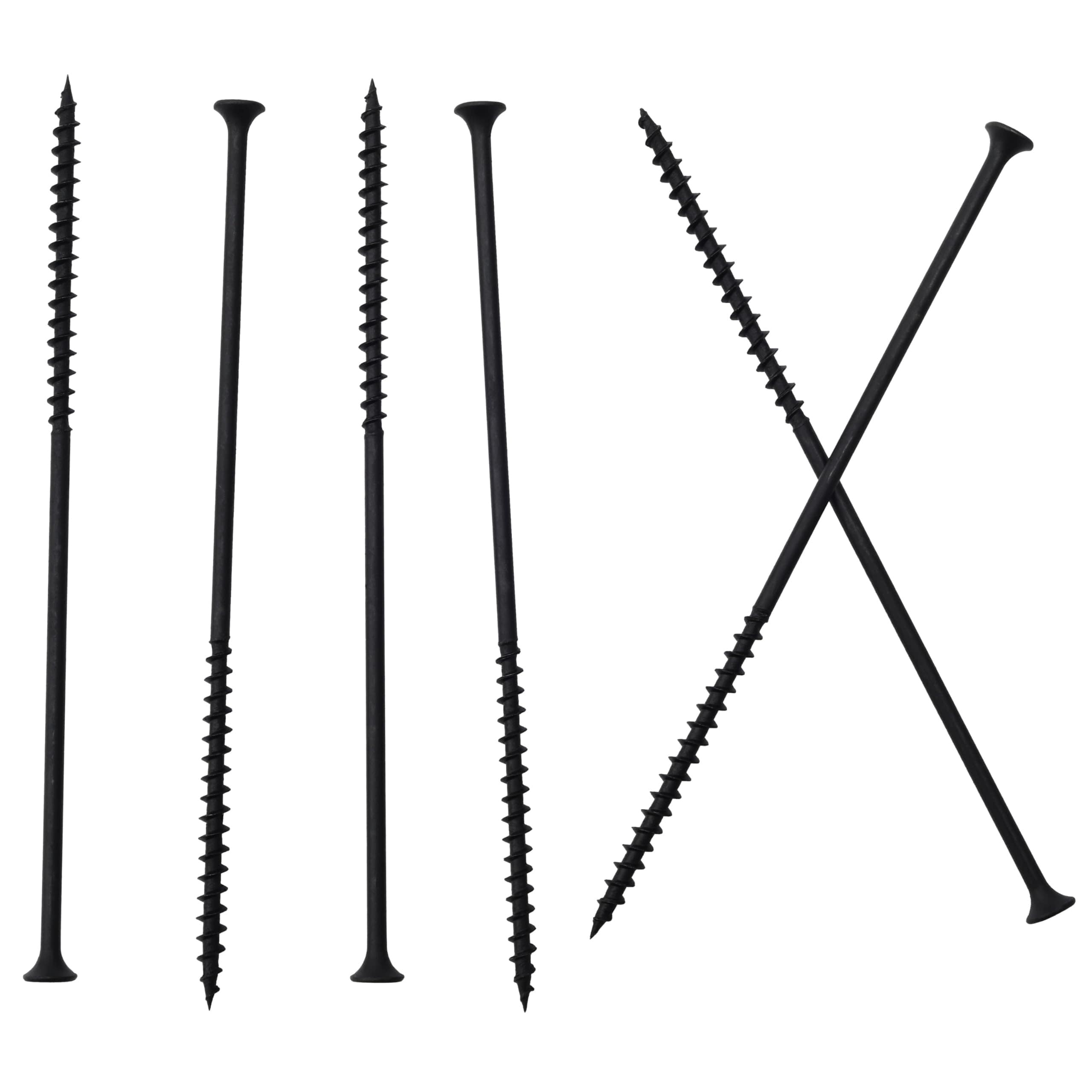 Etokfoks -  Drywall Screws 10 x 6 Black Phosphate Coated High Hardness Carbon Steel Coarse Thread...