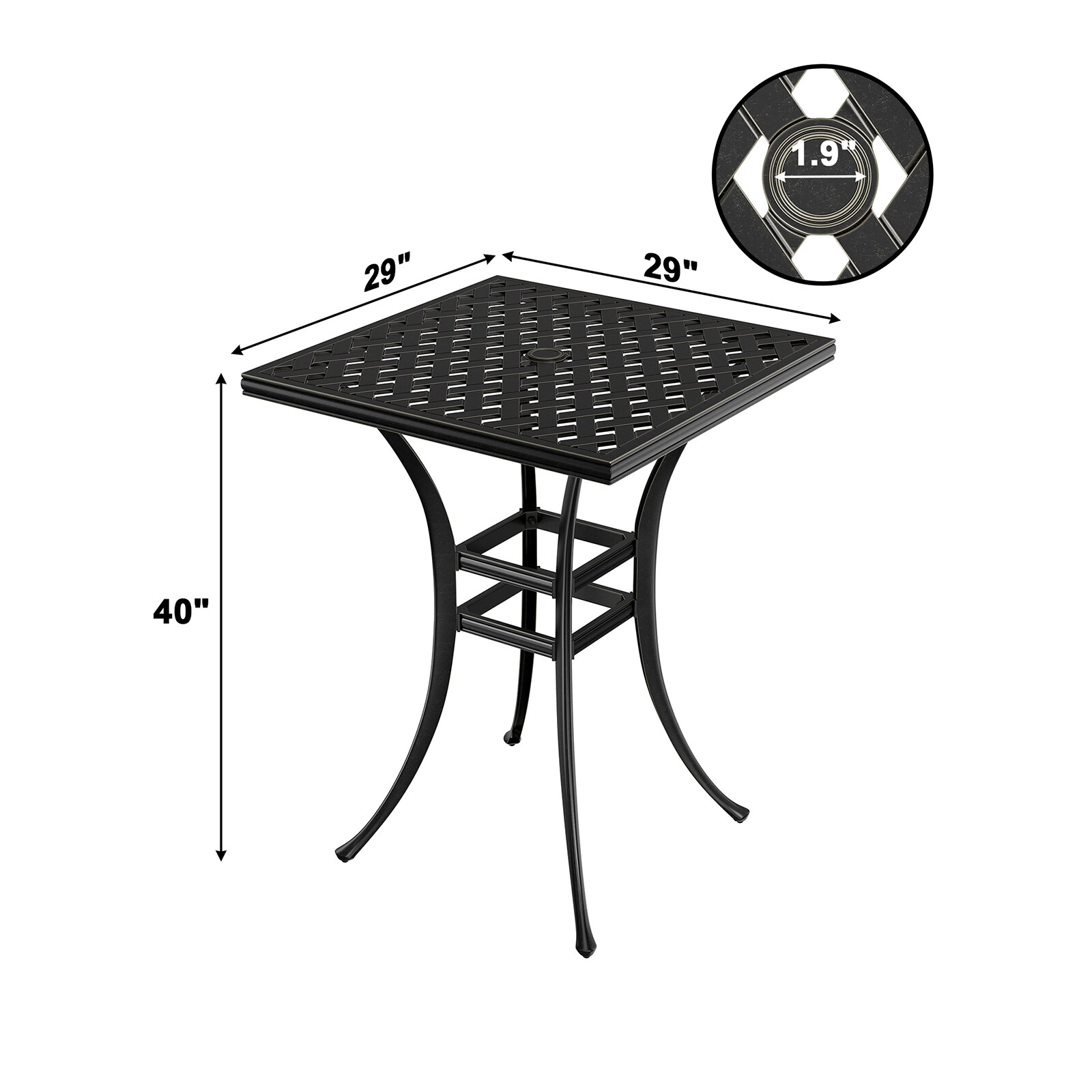 Mondawe MO-LD29FXDT Patio-Tables - View #10