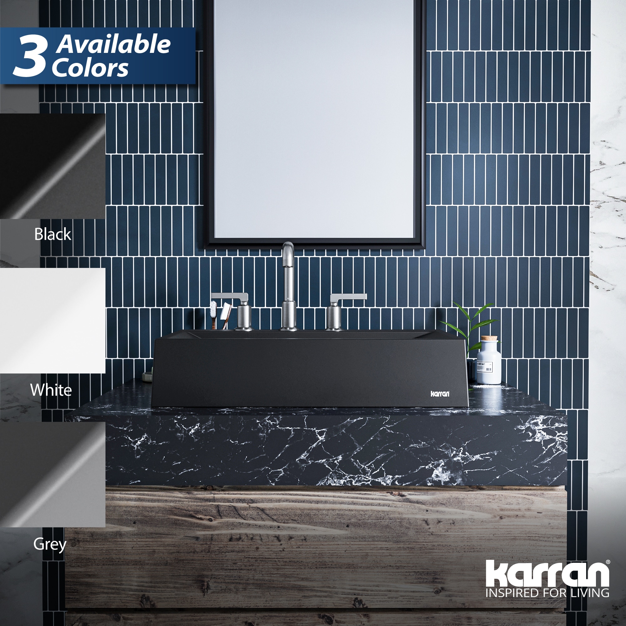 Karran SQS100BL Bath-Sink - View #10