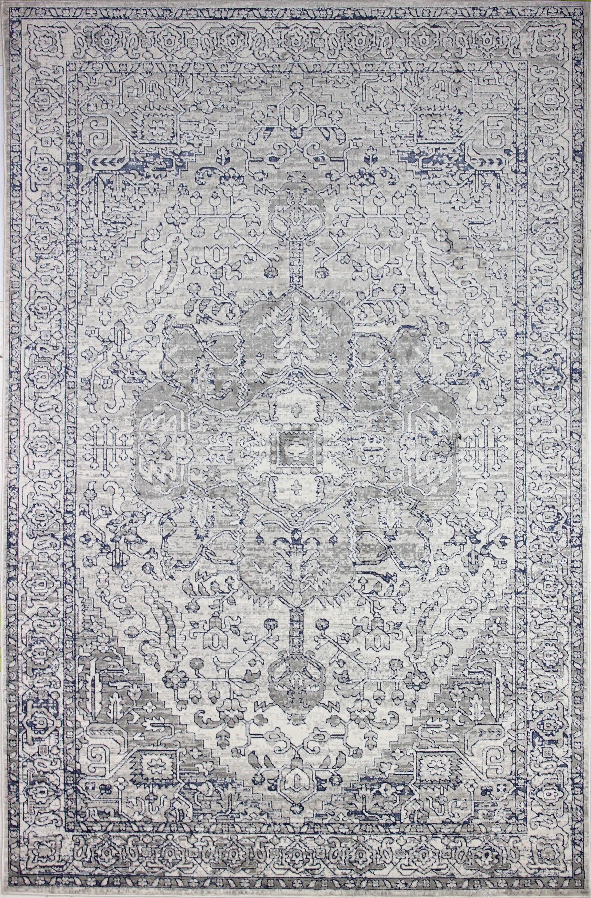 Bashian 649652290928 4 X 6 (ft) Beige Indoor Floral/Botanical Oriental Area Rug