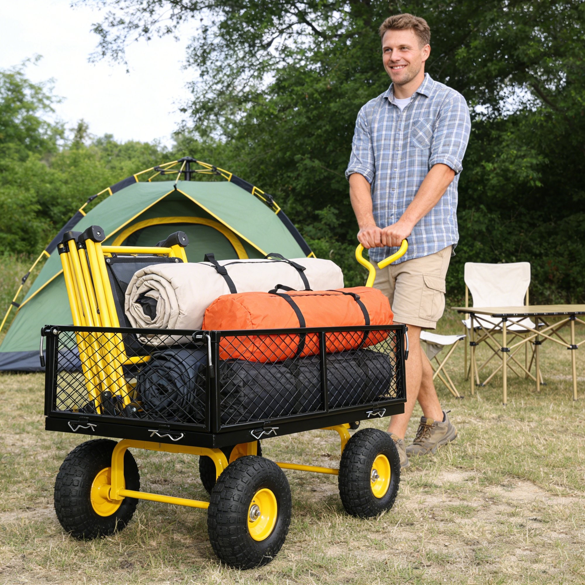 Afoxsos LAF0421RG17 Yard-Carts - View #7
