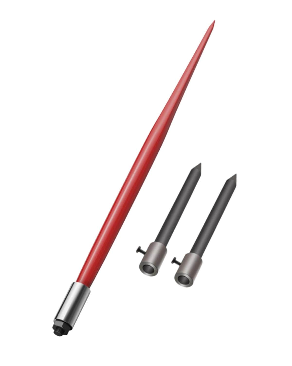 Garvee - 49 Inch Heavy Duty Hay Spear 4500 Lbs Quick Attach Square Bale Fork for Tractor Loader B...