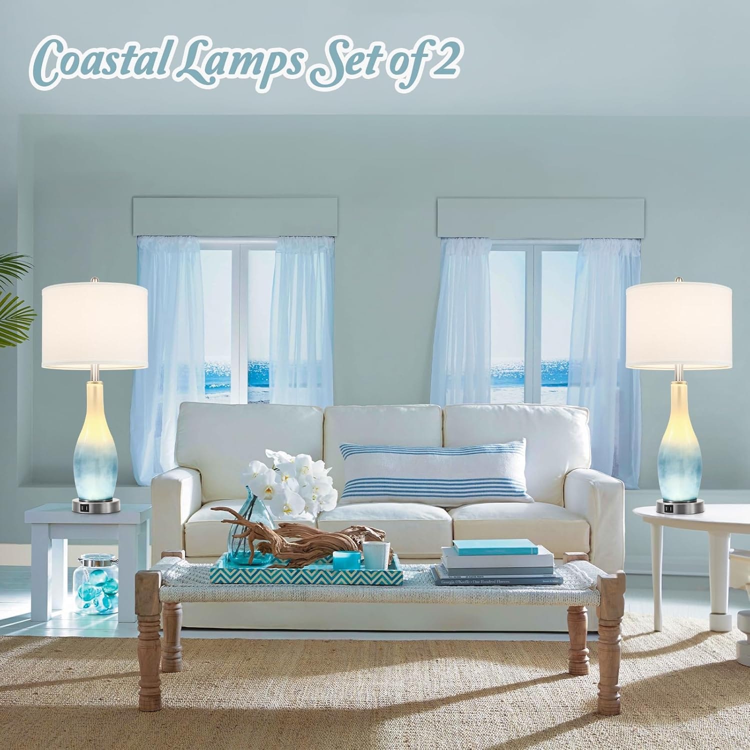 Nordic Hygge B08L3DFP84 Table-Lamps - View #2