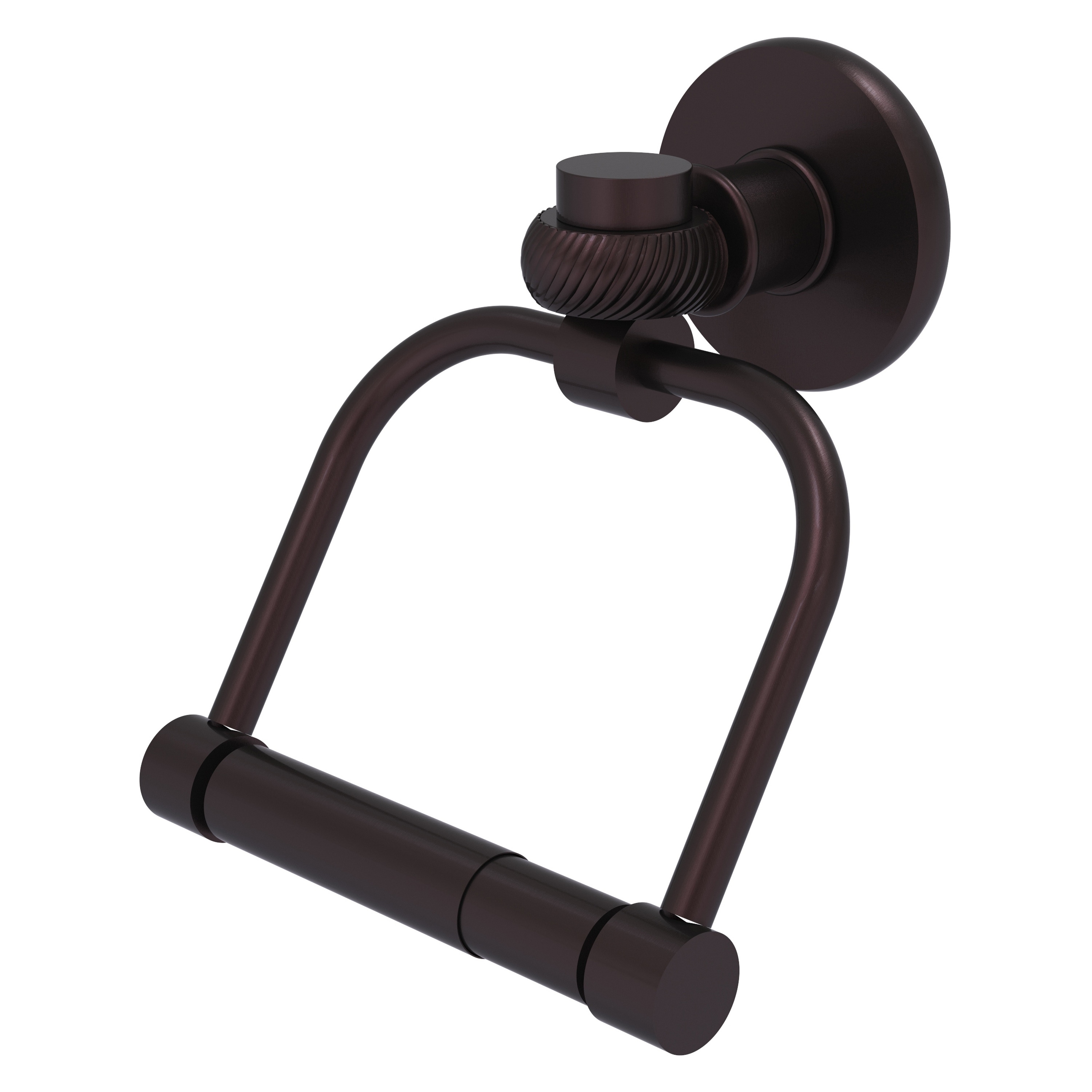 Allied Brass 2024T-ABZ Continental Antique Bronze Wall mount Double post Toilet Paper Holder 1 -Rolls