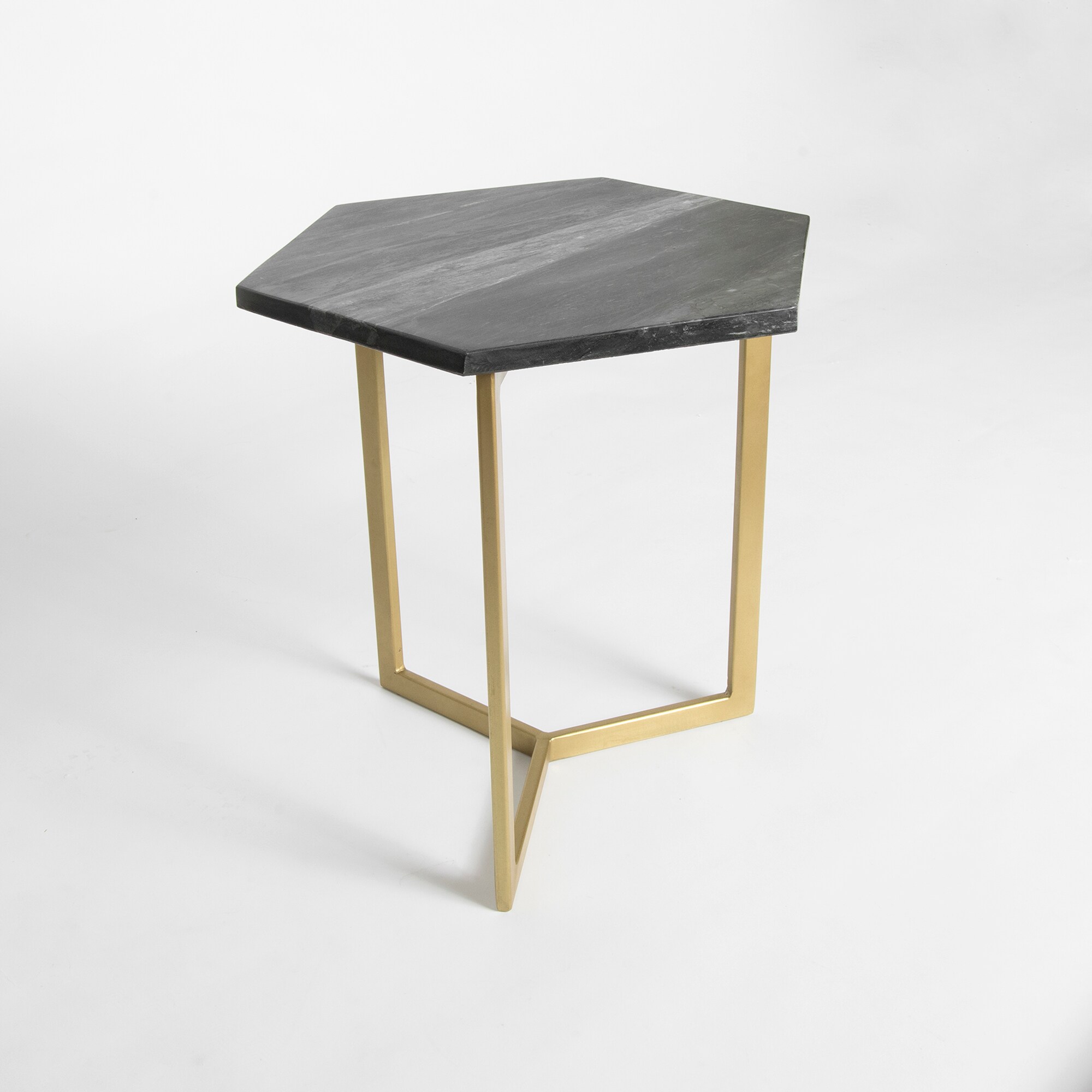 Best Home Fashion TABLE-PR08-BLACK End-Tables - View #6