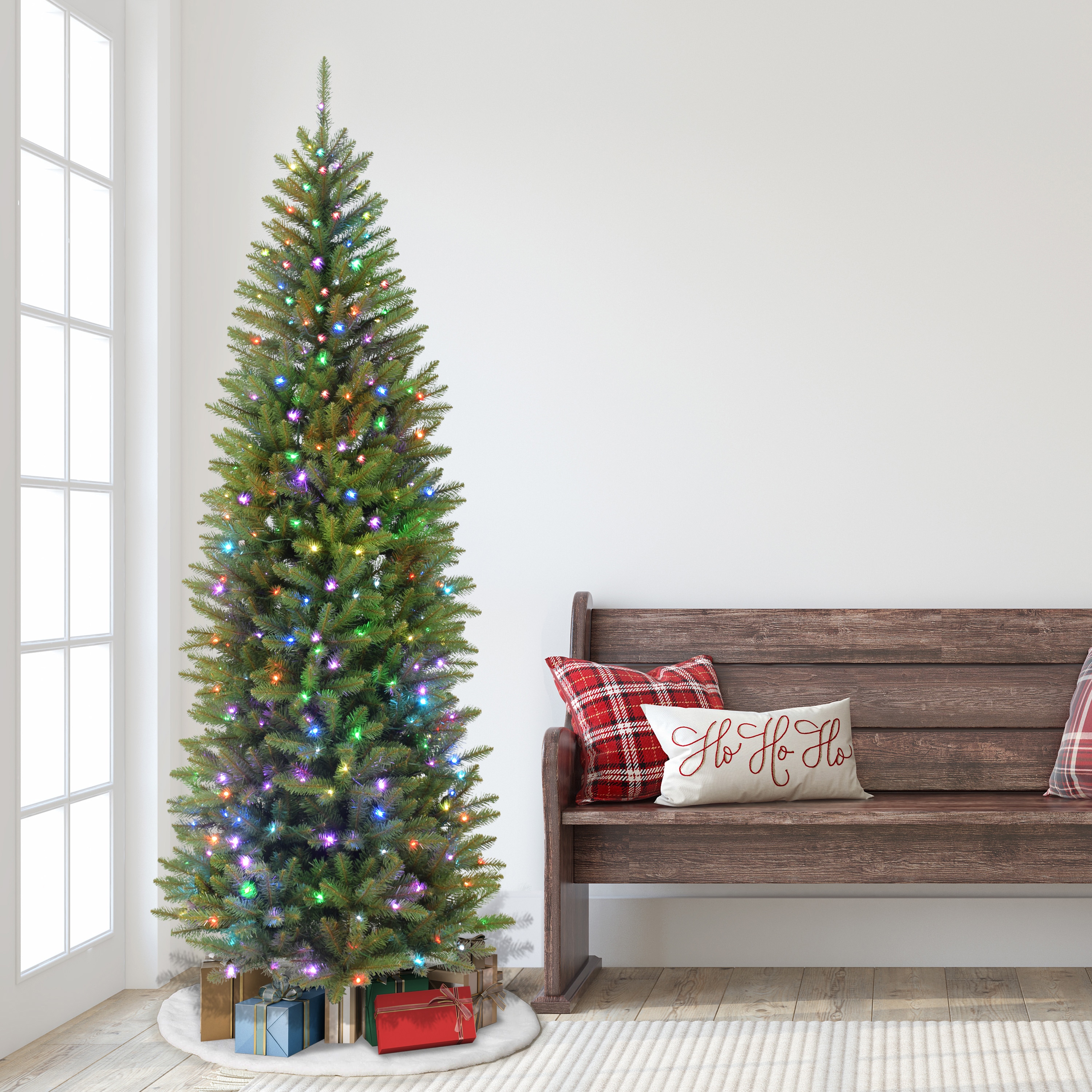 Puleo International FFPTA-75QRGBL250 Artificial-Christmas-Trees - View #4
