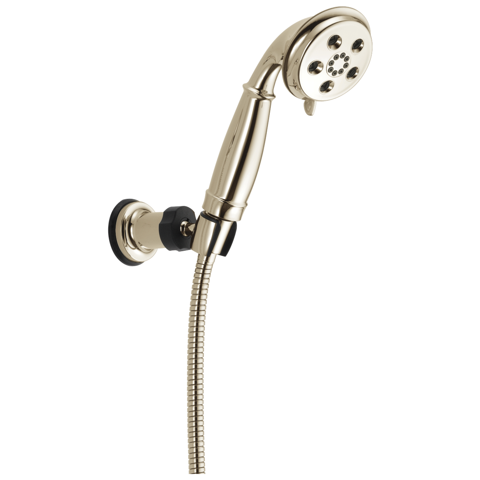Delta 55433-PN Universal Showering Components 3.0 -Settings Polished Nickel 3.3400-in Round Handheld Shower Head 1.75 GPM