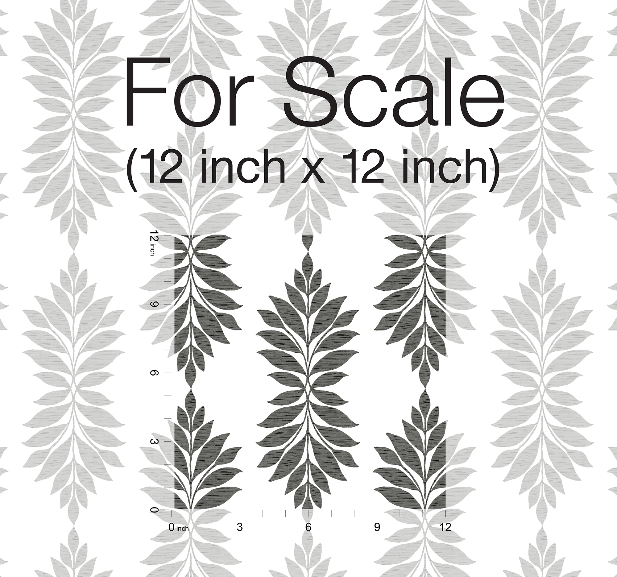 York Wallcoverings PSW1149RL York Premium Peel and Stick Coastal 34.2-Sq. Feet Black Non-woven Ivy/Vines Self-adhesive Peel and Stick Wallpaper