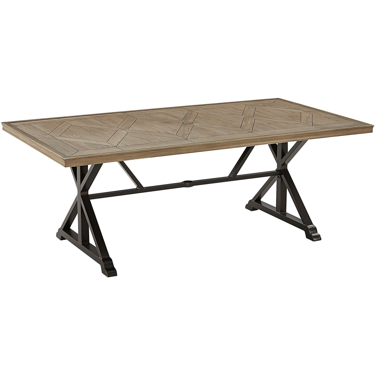 Hanover TRADDNWB9PCTFSW8-TAN Patio-Dining-Sets - View #8