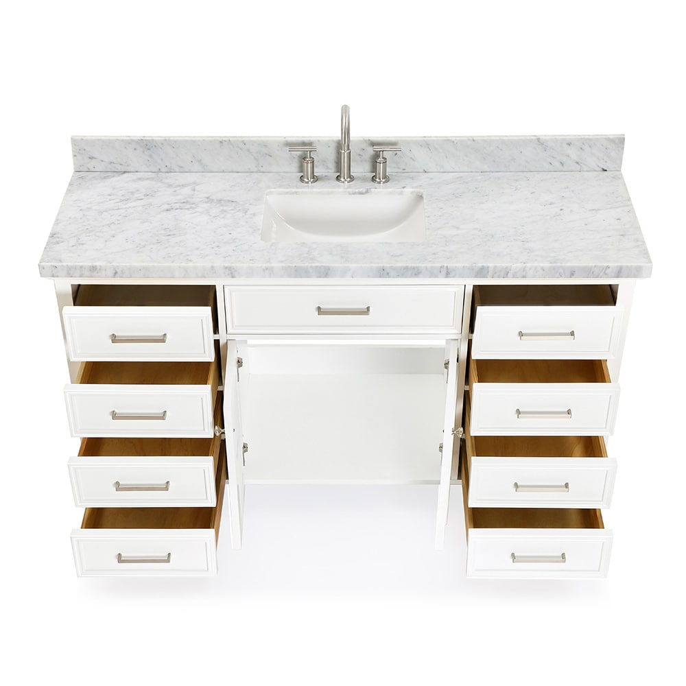 ARIEL D061S-VO-WHT Bath-Vanity-Combo - View #6