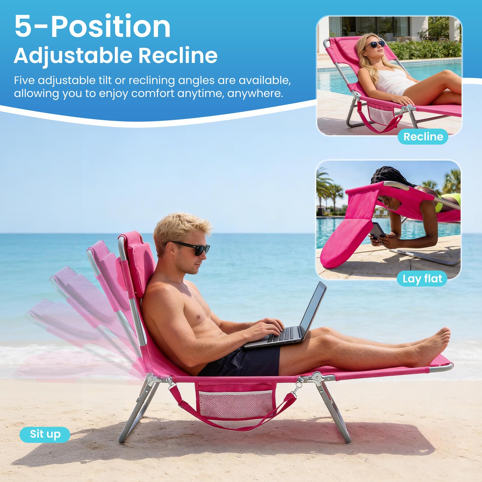 Haysky LSRY-18ST-PK-SX Beach-Camping-Chairs - View #7