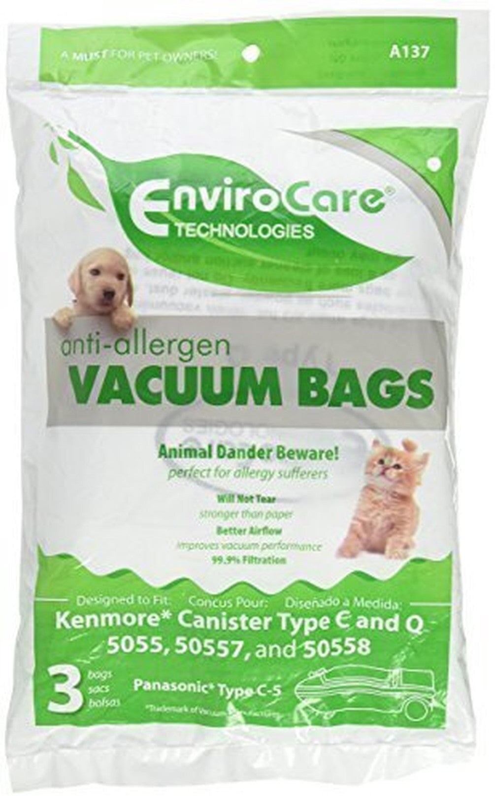 STEEL CITY A137X63 Vacuum-Bags - View #2
