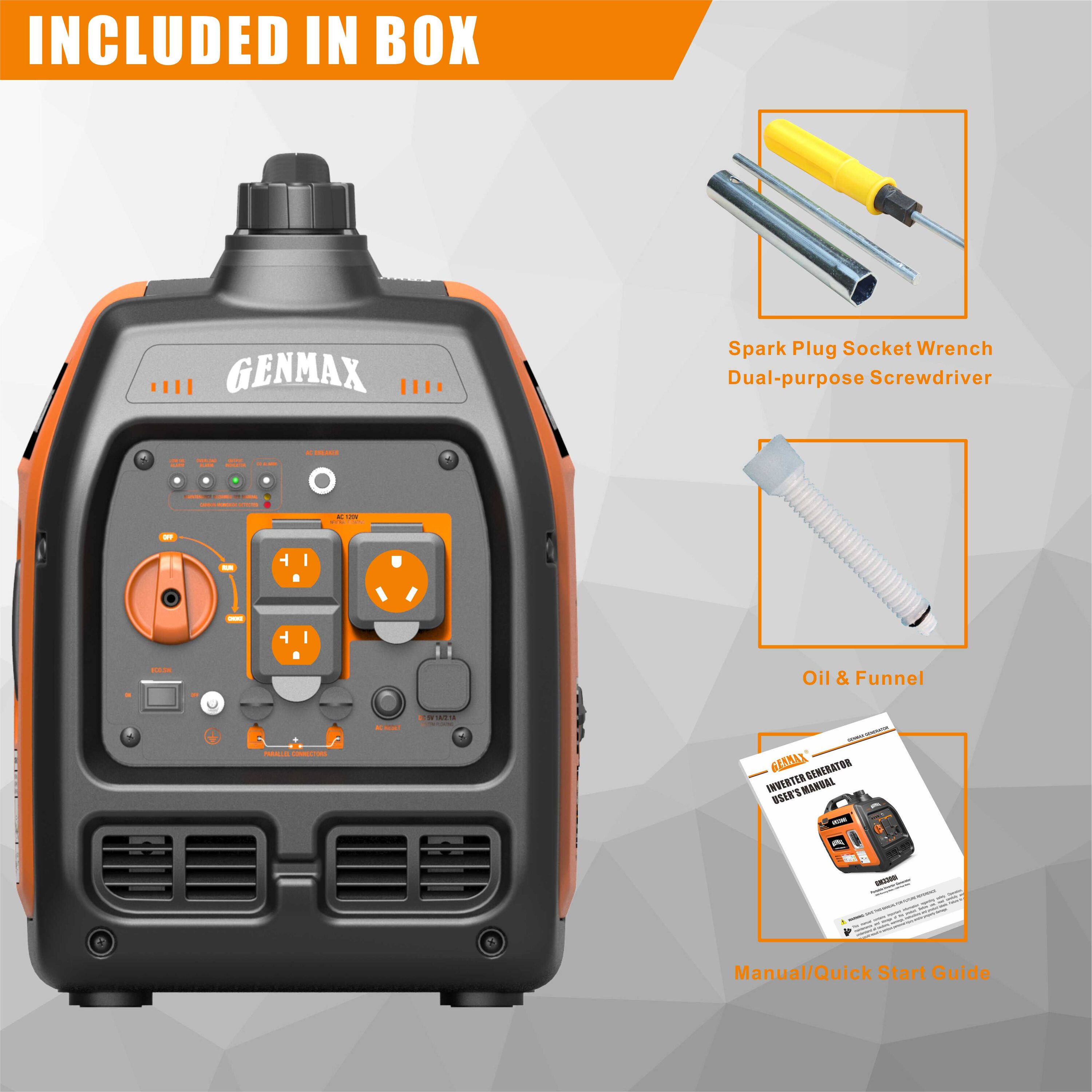 GENMAX GM3300I Inverter-Generators - View #6