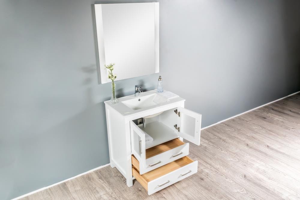 C.L.L Collections NP-30-C-MB-WH Bath-Vanity-Combo - View #3