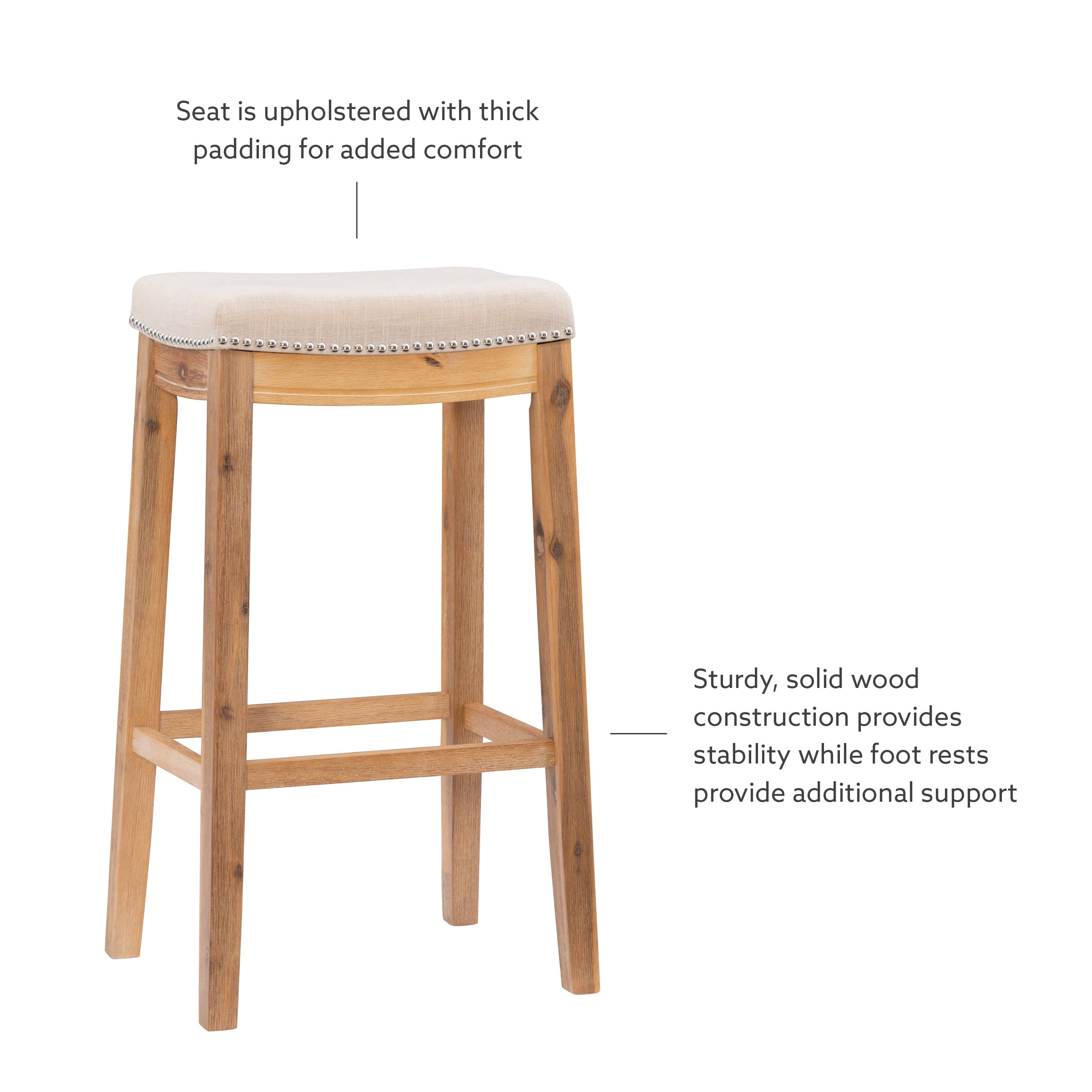 Linon BS215NAT01 stools - View #10