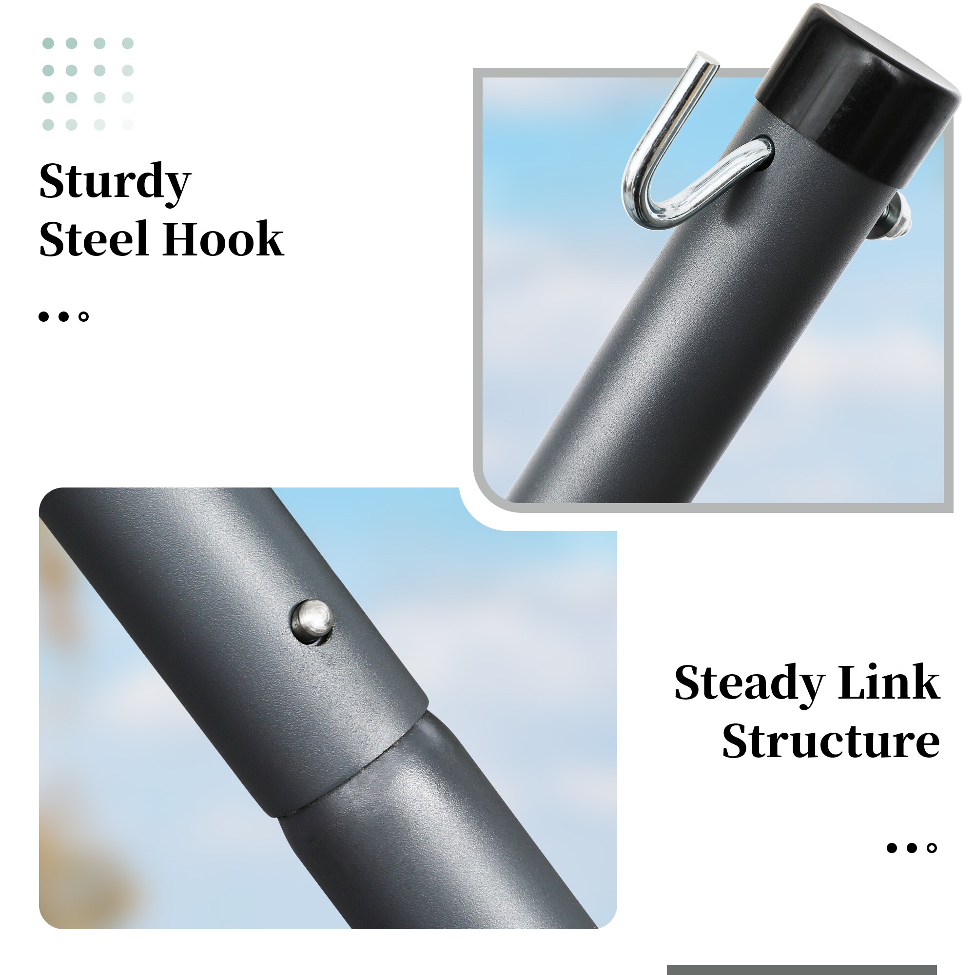 Patio Watcher LS-STAND-TKD Hammock-Stands - View #6