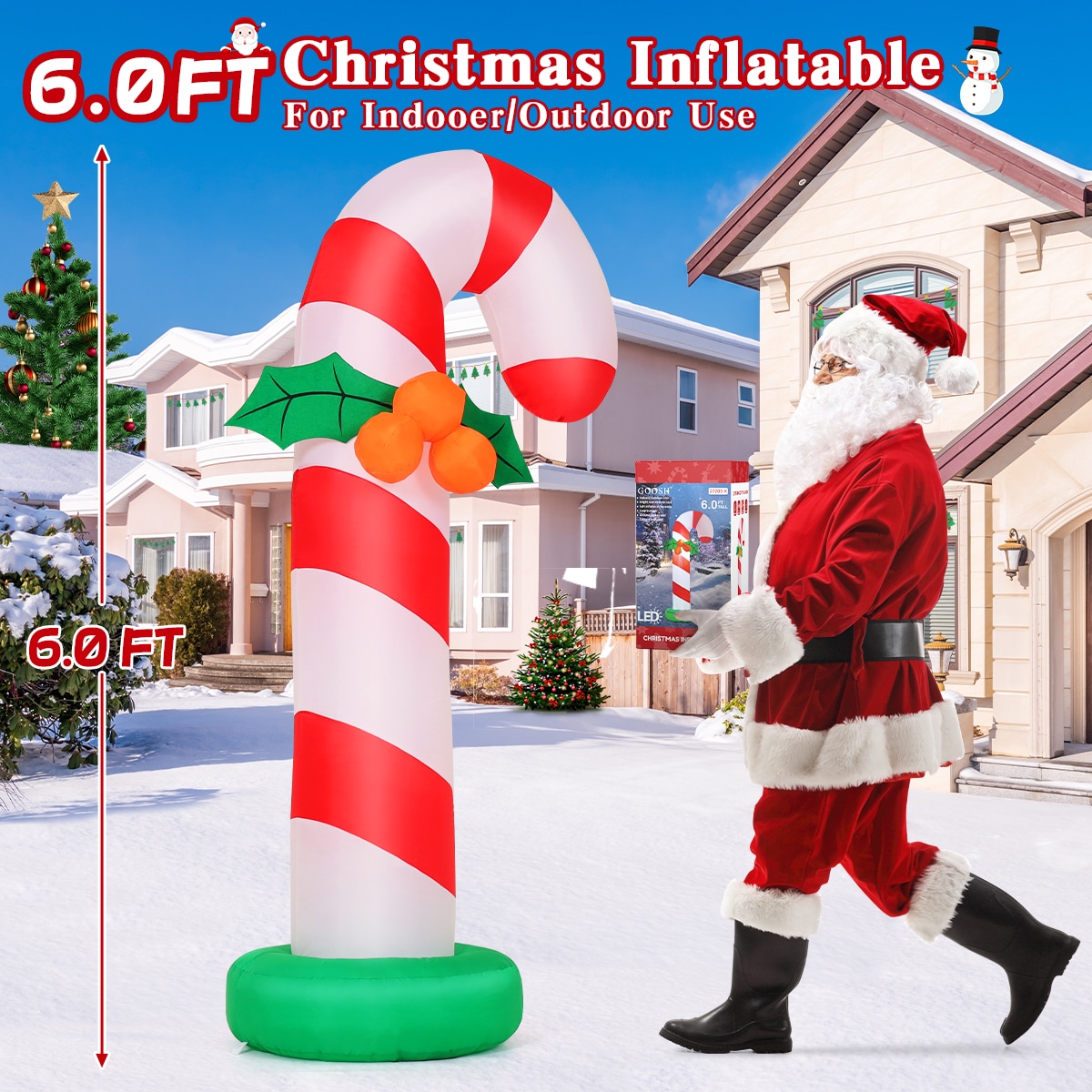 GOOSH DJ-SD-27203-X Christmas-Inflatables - View #6