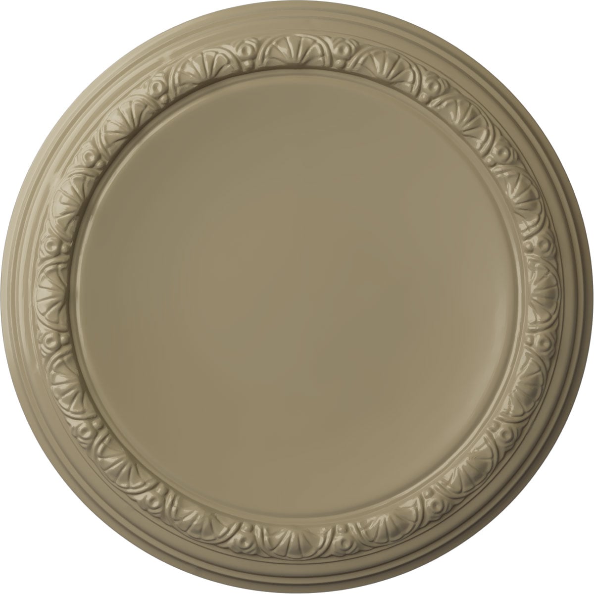 Ekena Millwork CM19CAGDF Carlsbad 19.5-in W x 19.5-in L Painted Gobi Desert Polyurethane Whole Ceiling Medallion