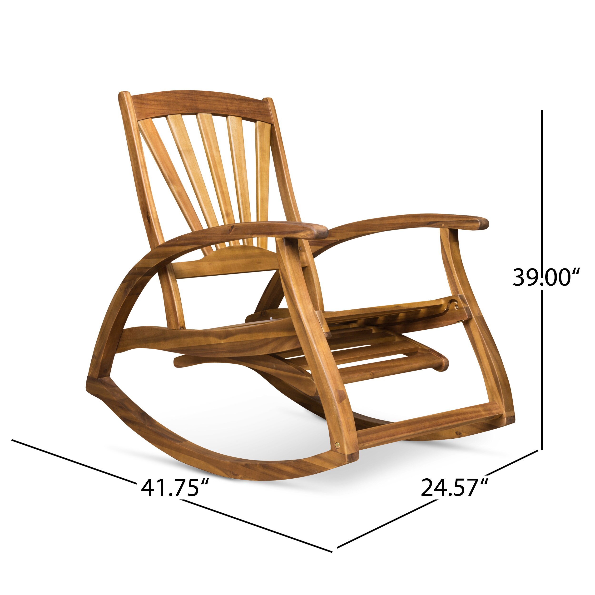 Best Selling Home Decor Sunview Wood Frame Rocking Chair s with