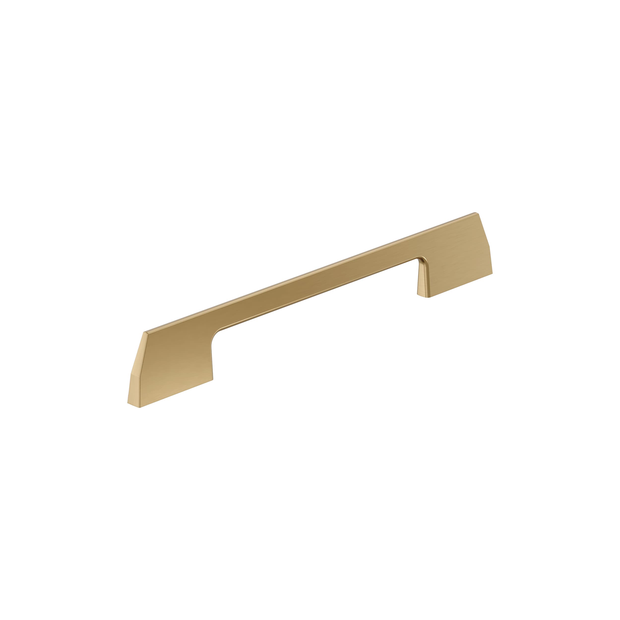 Amerock 10VMP37304CZ Angle 6-5/16-in , 160mm Center to Center Champagne Bronze Arch Handle 10 -Pack