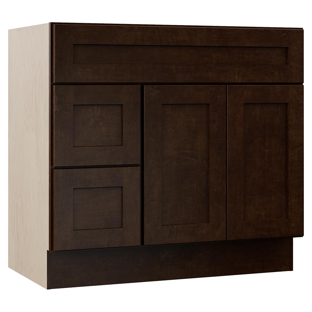 VILLA BATH by RSI Sanabelle 36-in White Bathroom Vanity Cabinet