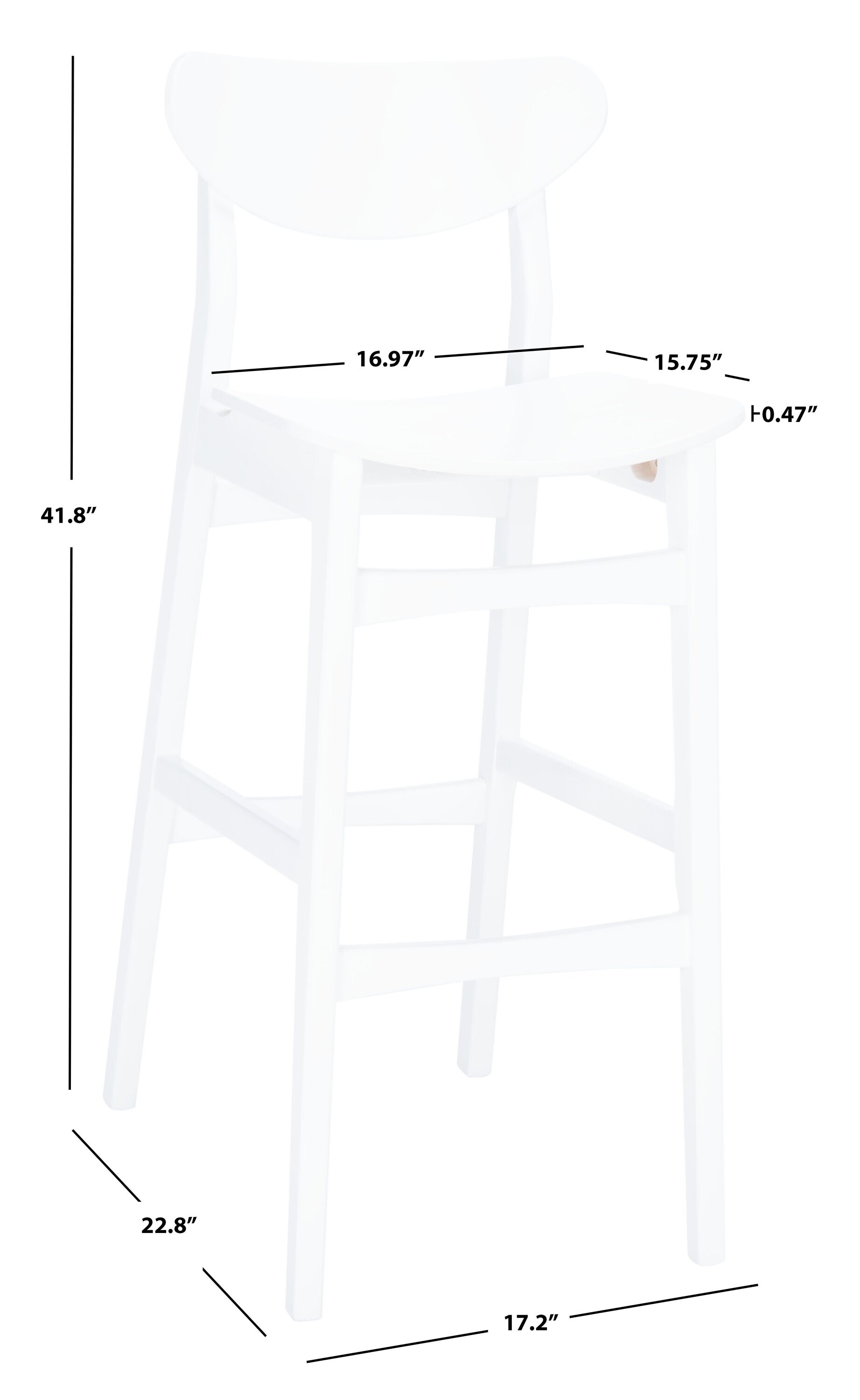 Safavieh BST1500C-SET2 stools - View #4