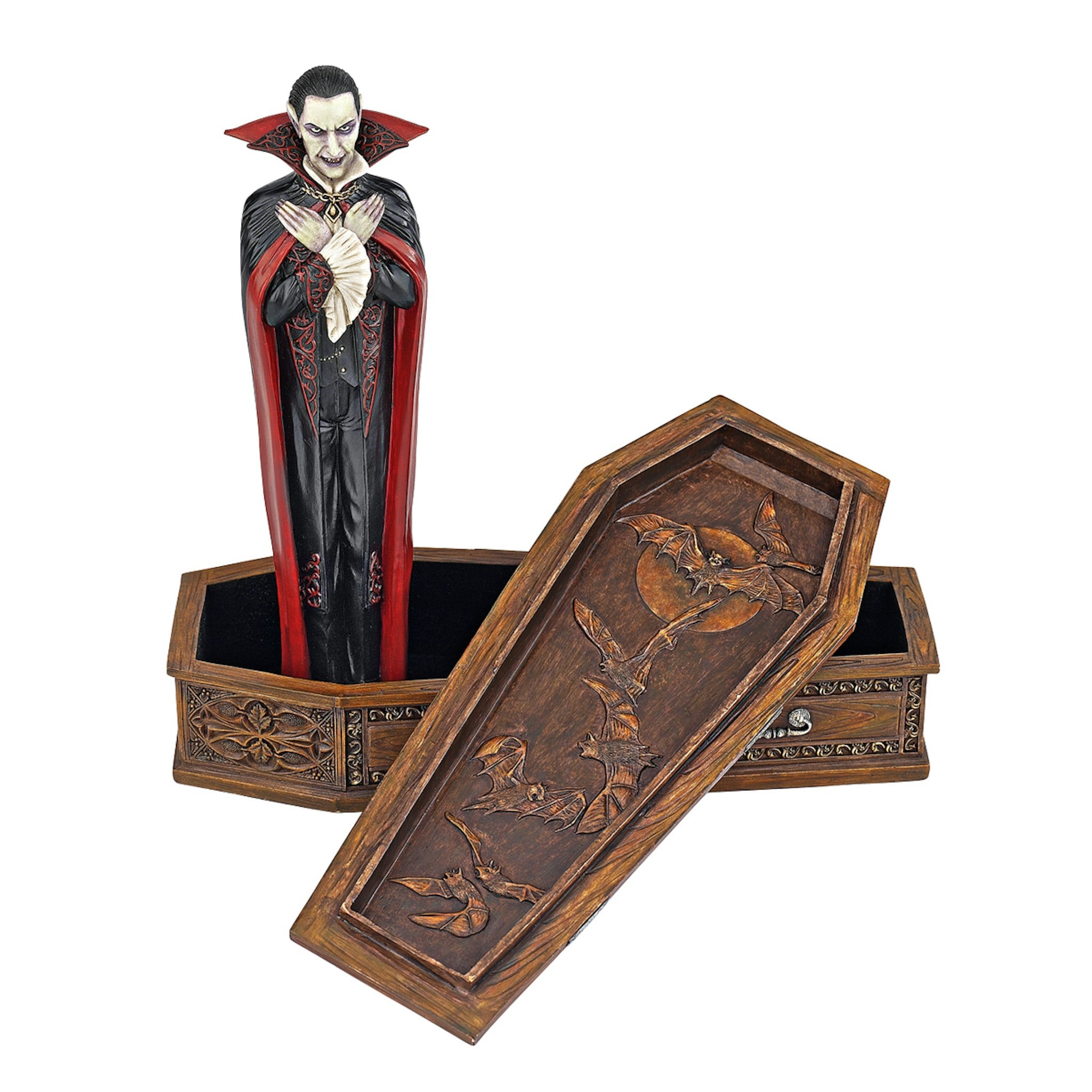 Design Toscano WU73309 8-in Vampire Figurine Sculpture