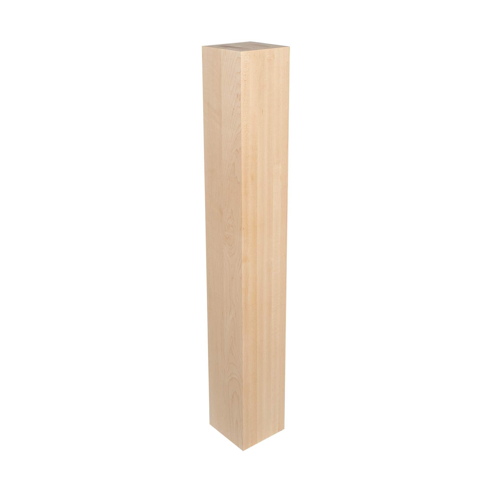 Architectural Products by Outwater ISL-25-M-5 5-in x 35.25-in Traditional Hard maple Table leg