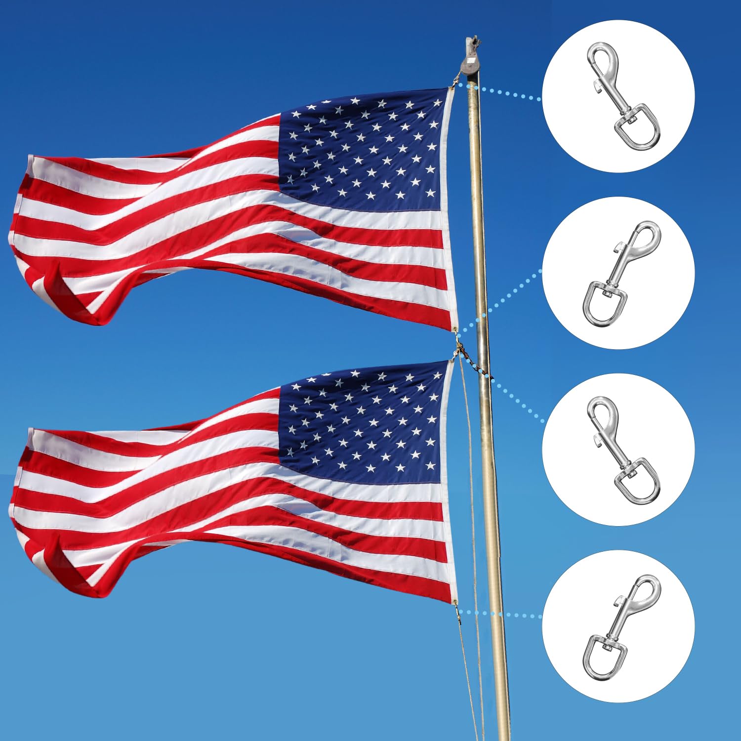 ITOPFOX LIT0705I016 Flag-Pole-Accessories - View #3