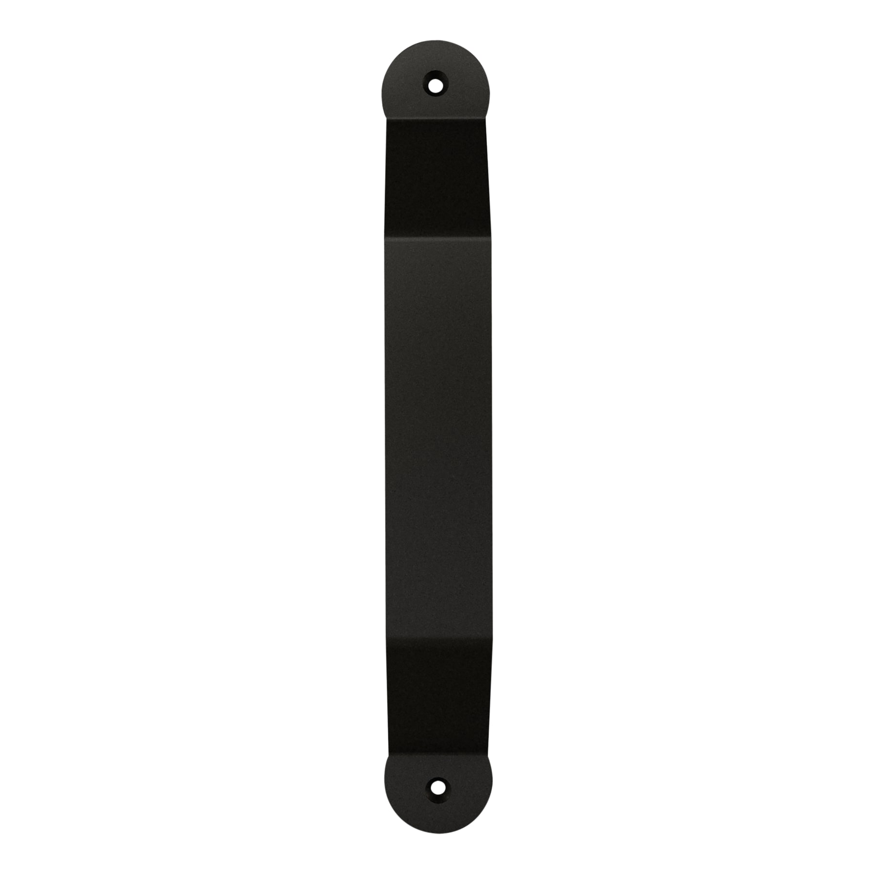 National Hardware Matte Black Indoor Double Bypass Barn Door Handle ...