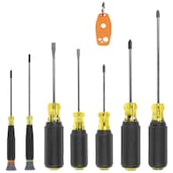 Screwdrivers Drive Type Slotted and Phillips