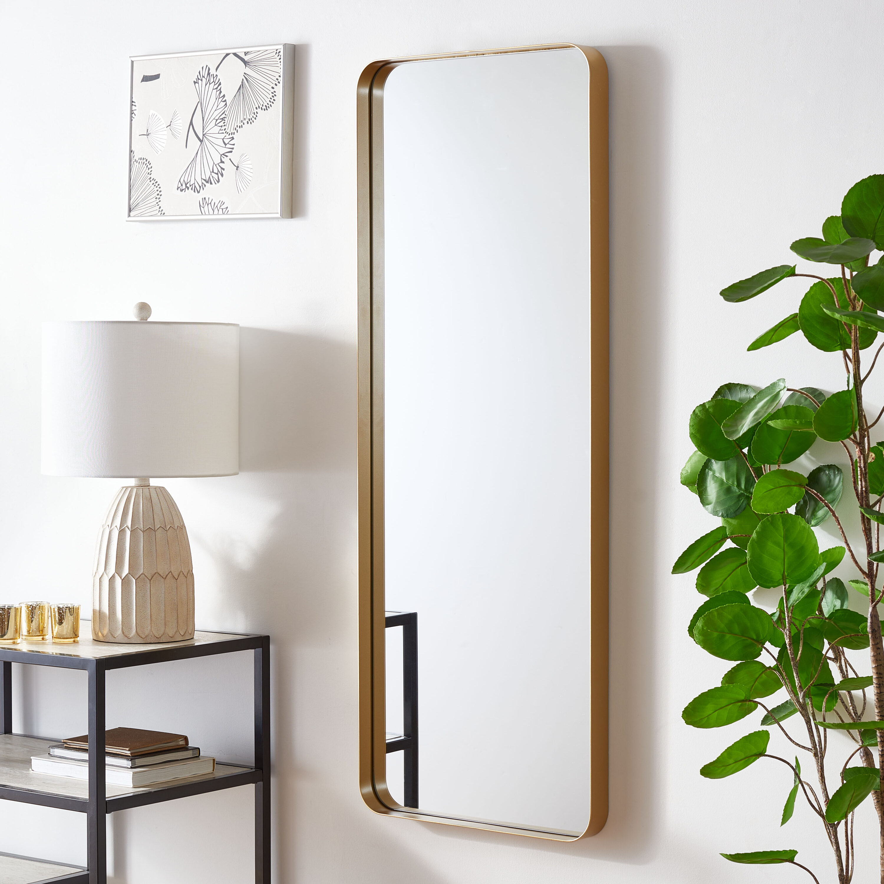Safavieh - Almasy 18in Mirror Gold
