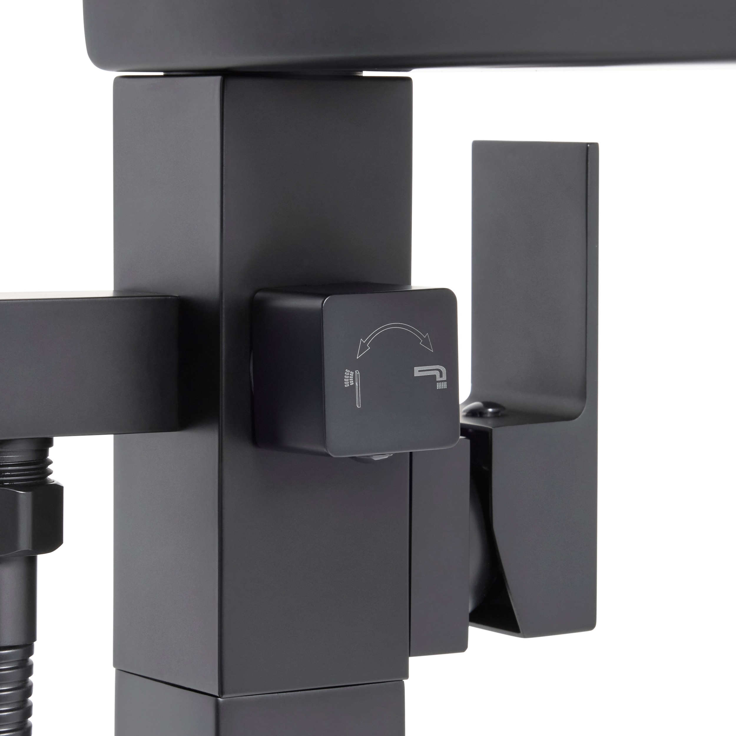 BWE A-97007-BLACK Roman-Tub-Faucets - View #6