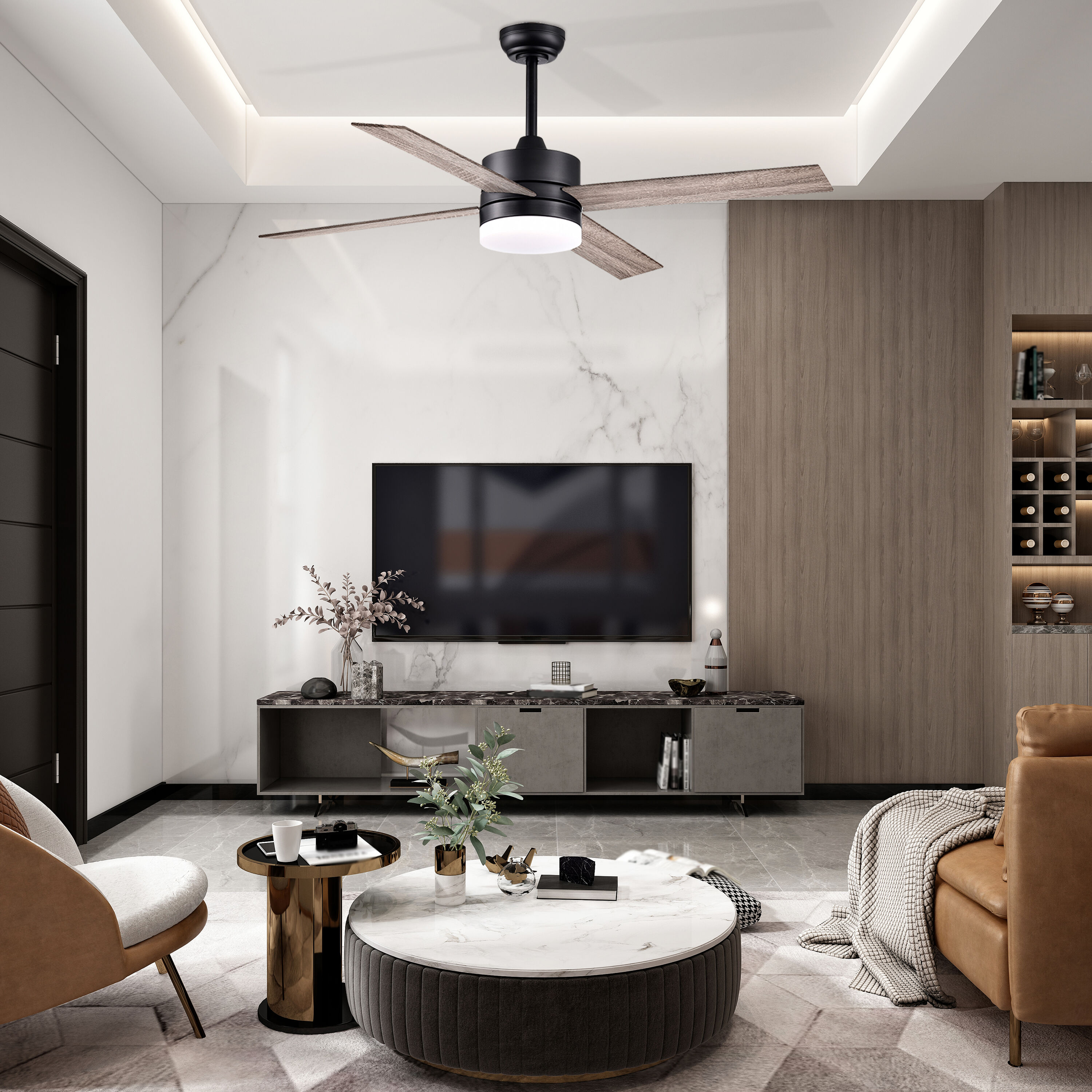 Edvivi FFG7755BK Ceiling-Fans - View #13