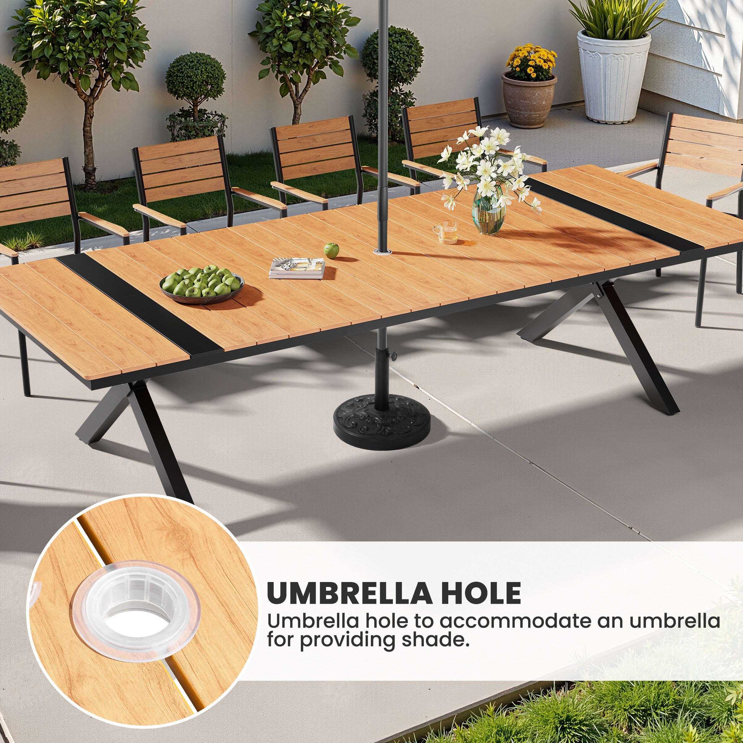 Crestlive Products CL-TD6338BRN300-13 Patio-Dining-Sets - View #4