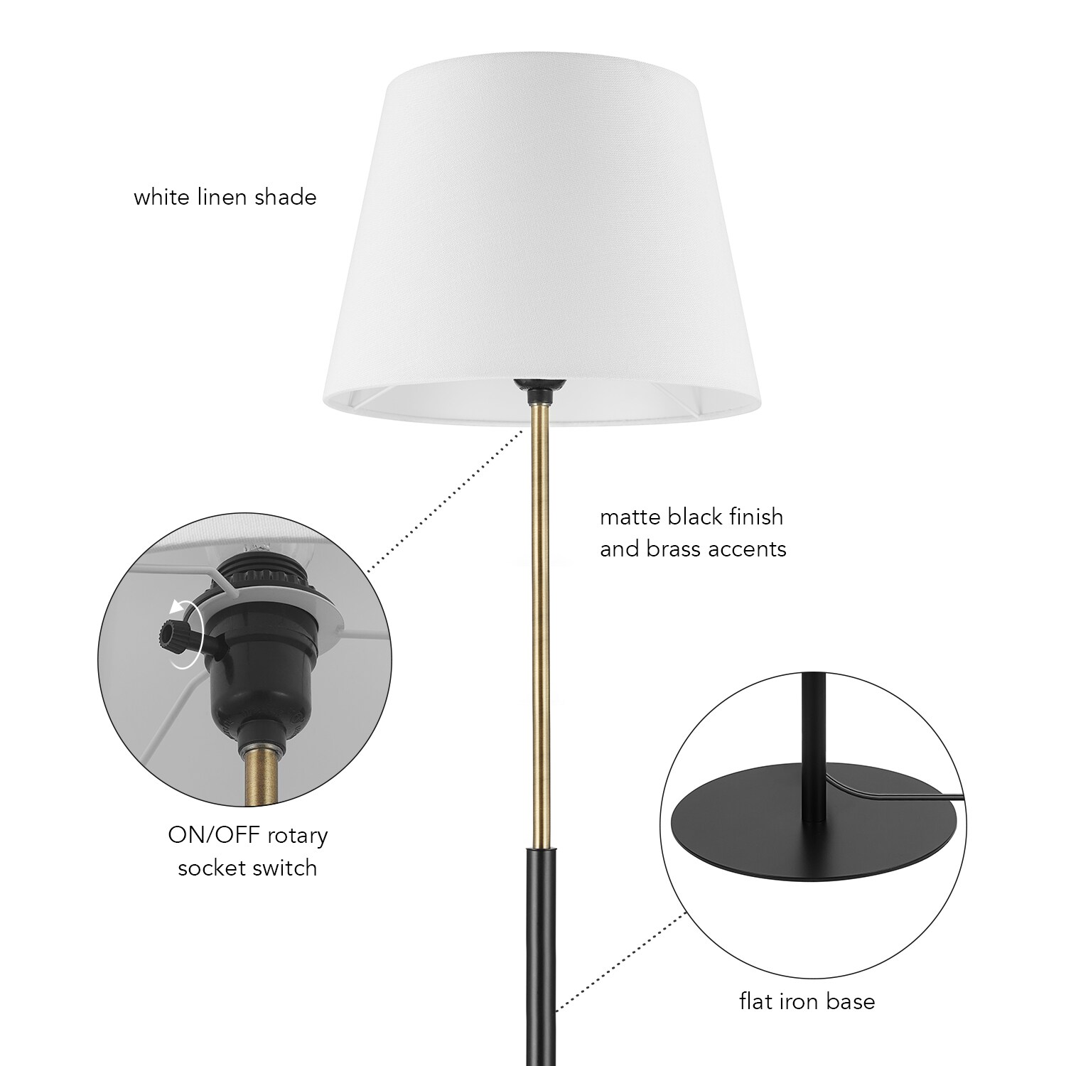 Globe Electric 91006648 floorlamps - View #7