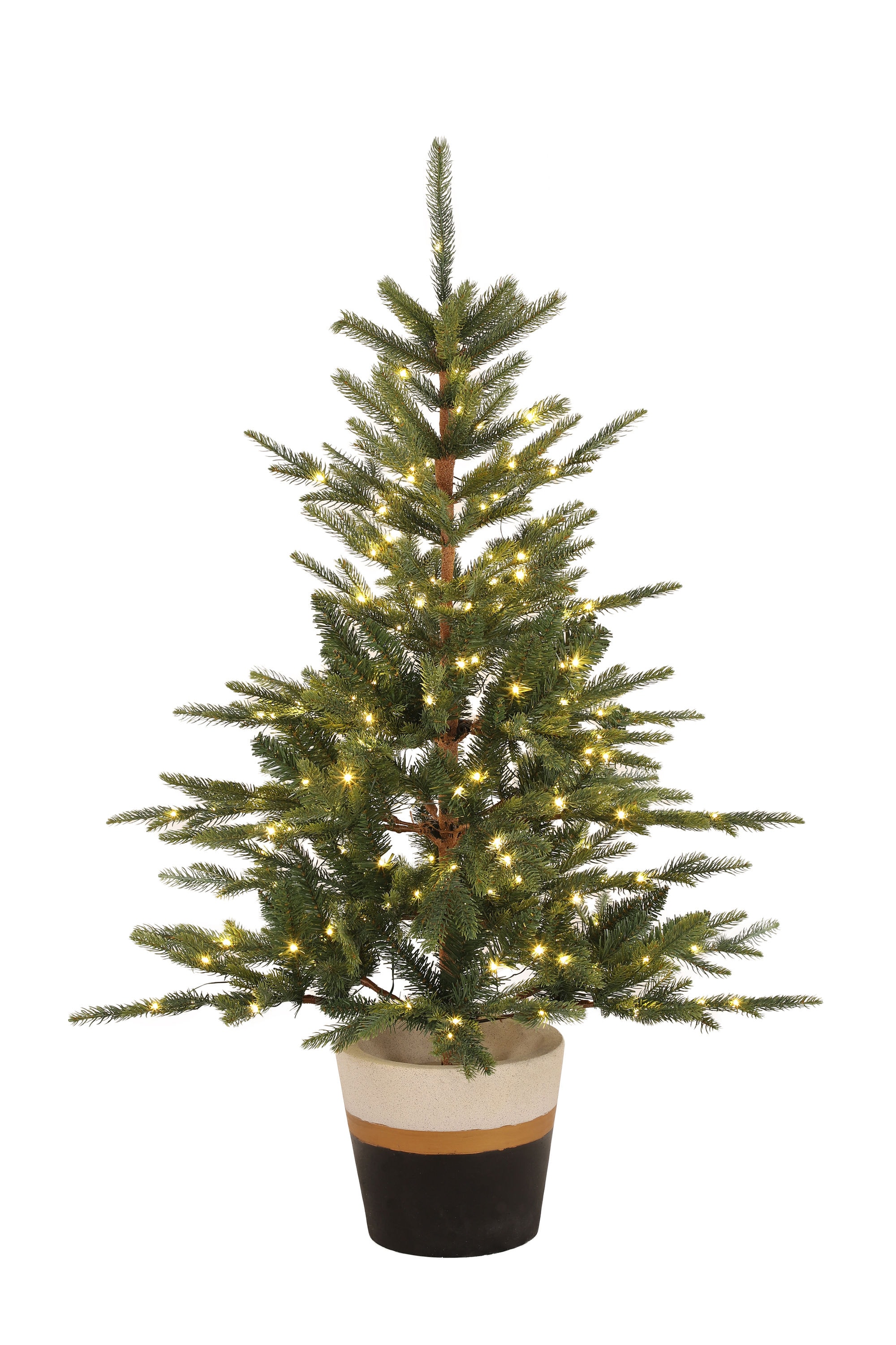 Holiday Living 4-ft Pre-lit Artificial Tree Artificial Christmas Tree with LED  Lights at