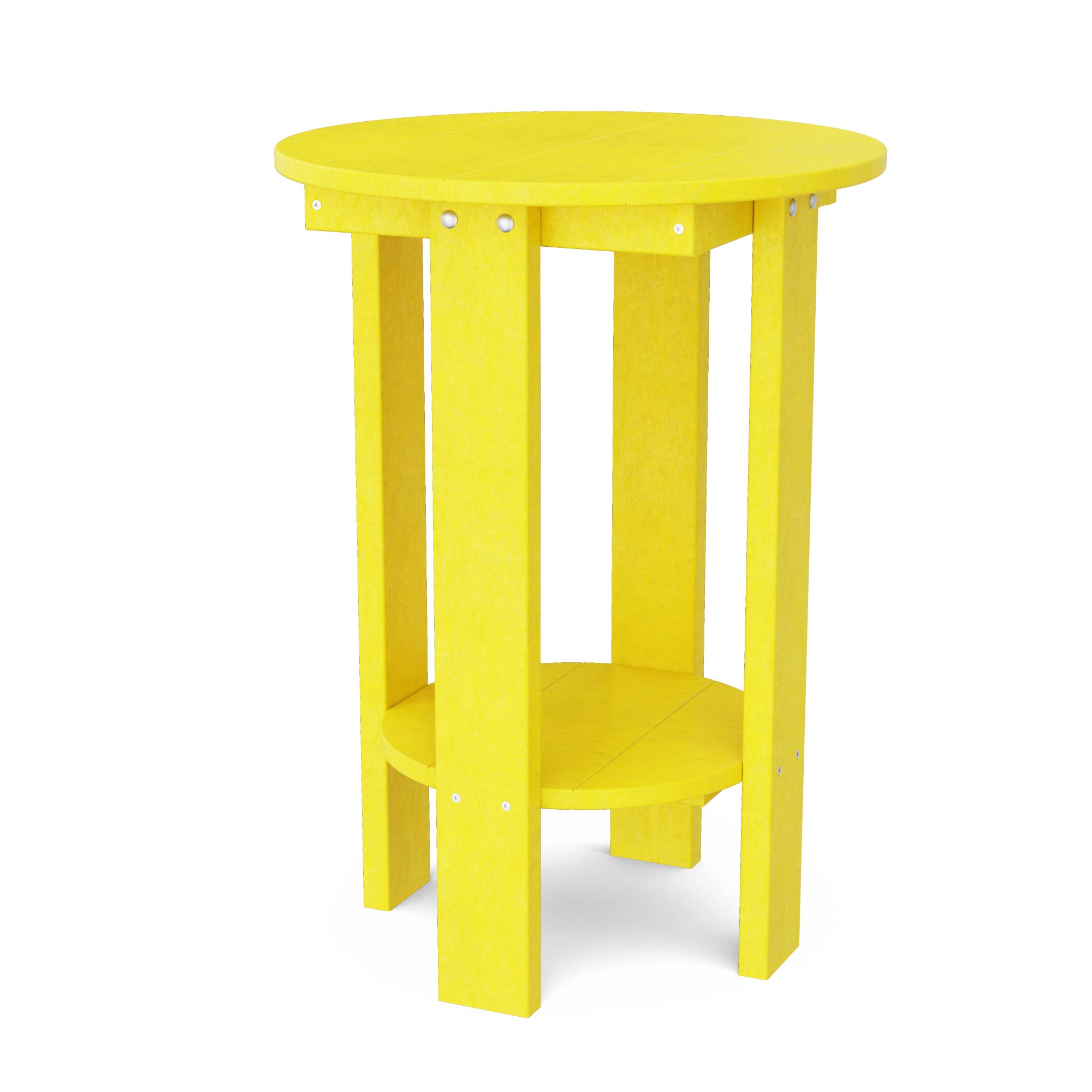 Wildridge LCC-152-LY Heritage Balcony Round Outdoor Balcony Table 20.5-in W x 20.5-in L