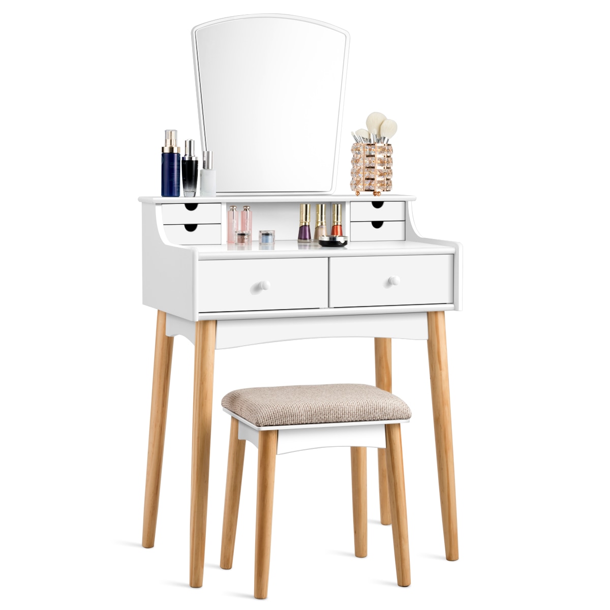 Costway HW61700 Bedroom-Vanities - View #5