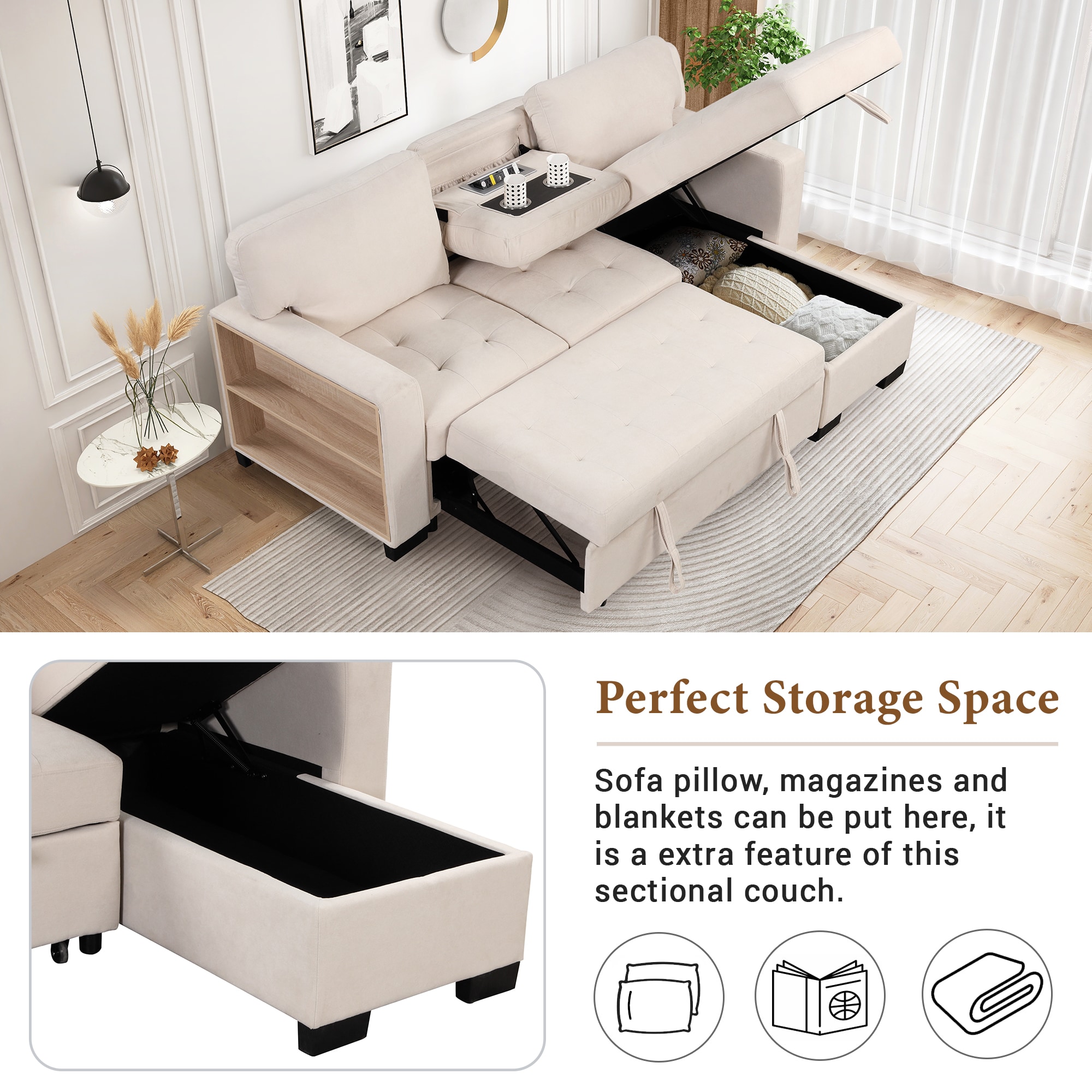 ModernLuxe L-SG000840AAA Sofas-Loveseats - View #8