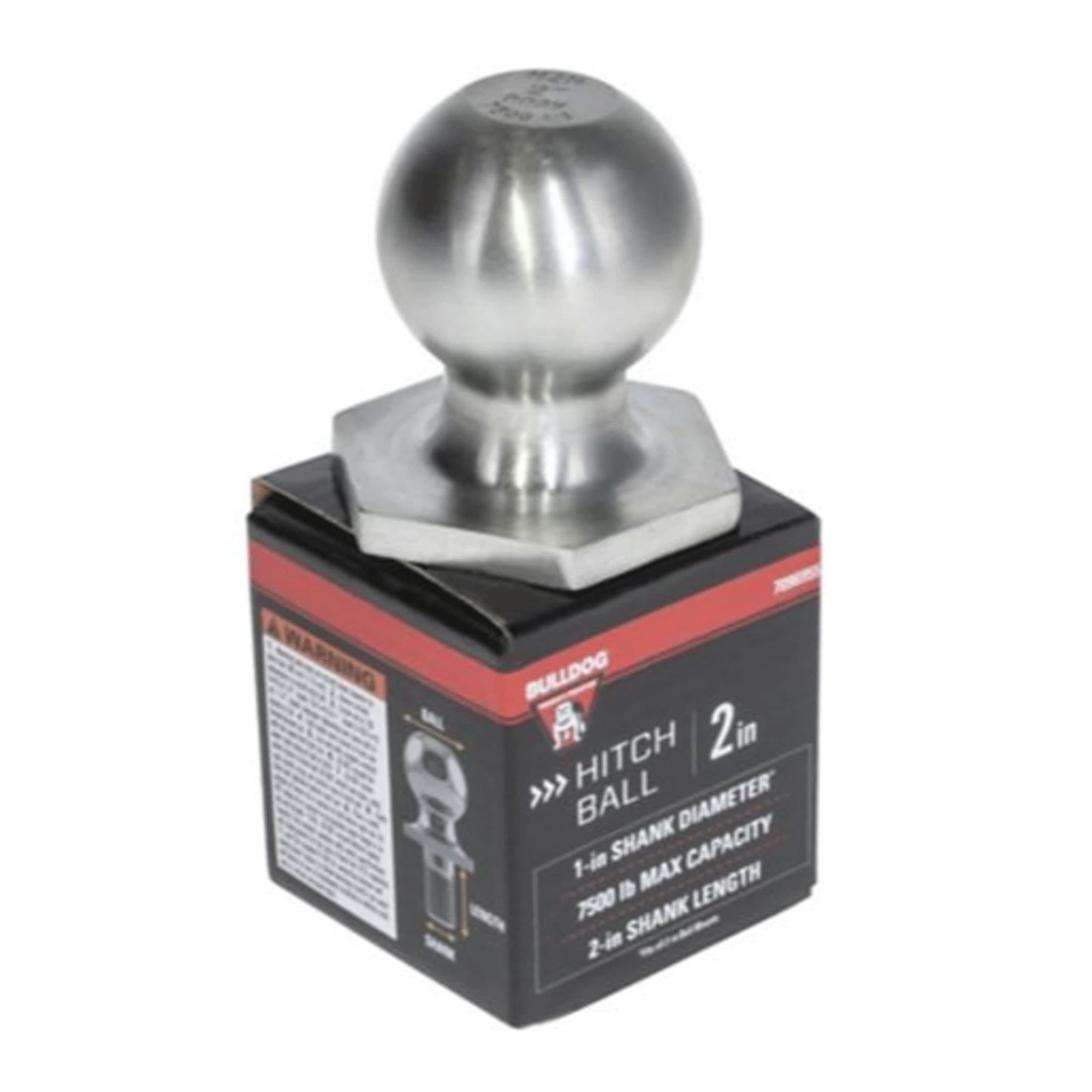 BULLDOG  Interlock Trailer Hitch Ball with 7500 Pound Capacity for Automotive