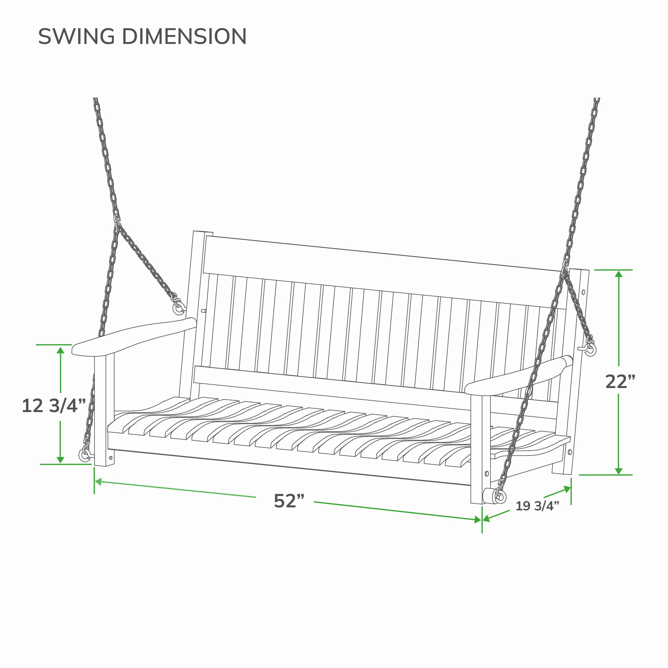 Cambridge Casual 130228-HW-NT-XX-XX Swing-Gliders - View #7