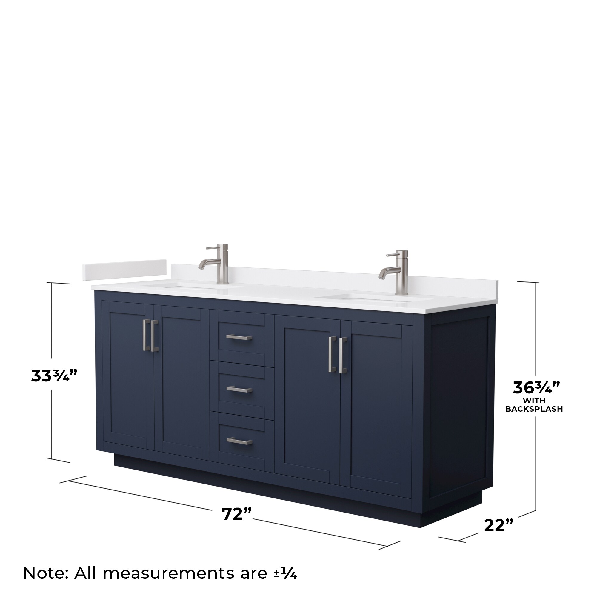 Wyndham Collection WCF292972DBNWCUNSM70 Bath-Vanity-Combo - View #6