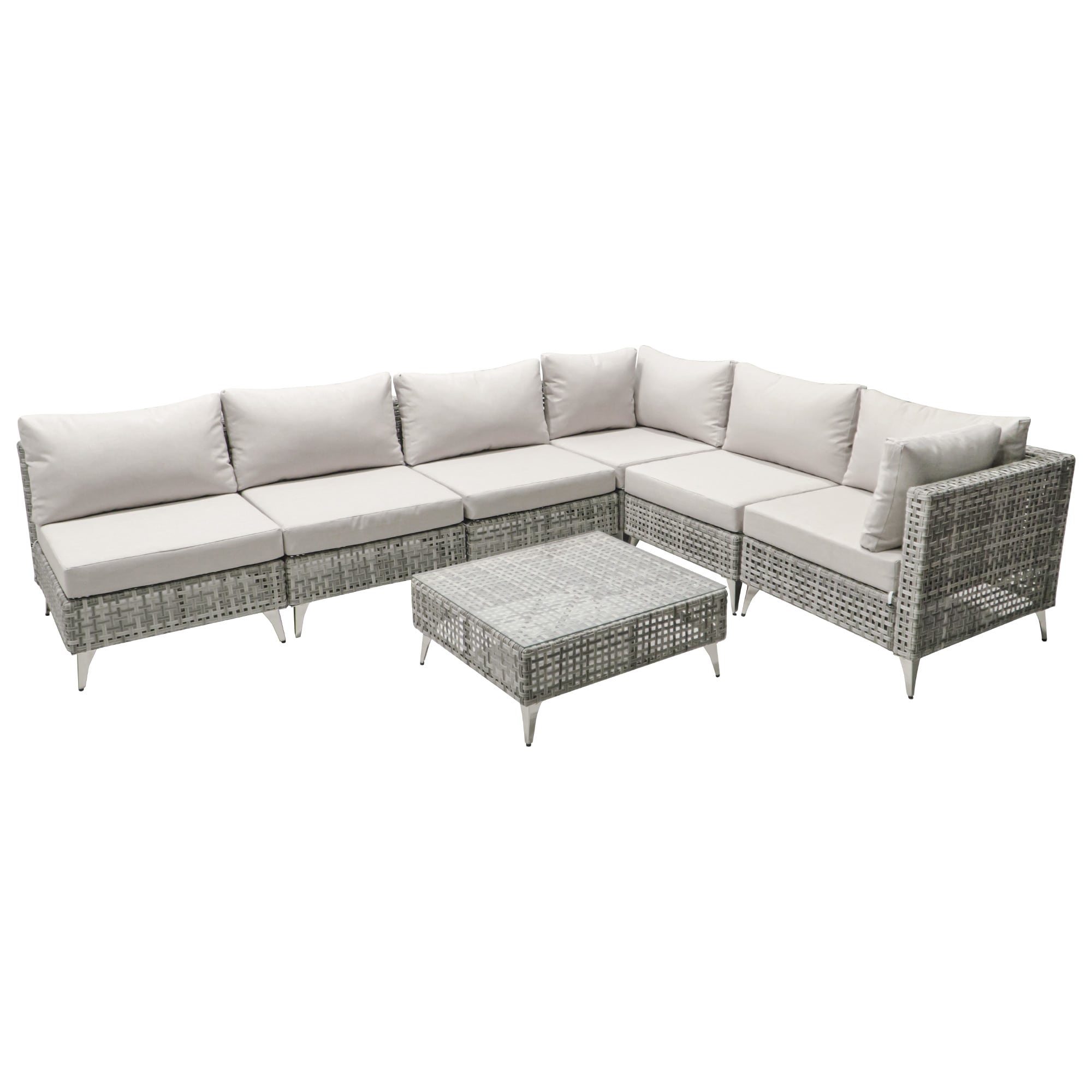 SINOFURN SYB260073GY Patio-Sofas-Daybeds - View #17