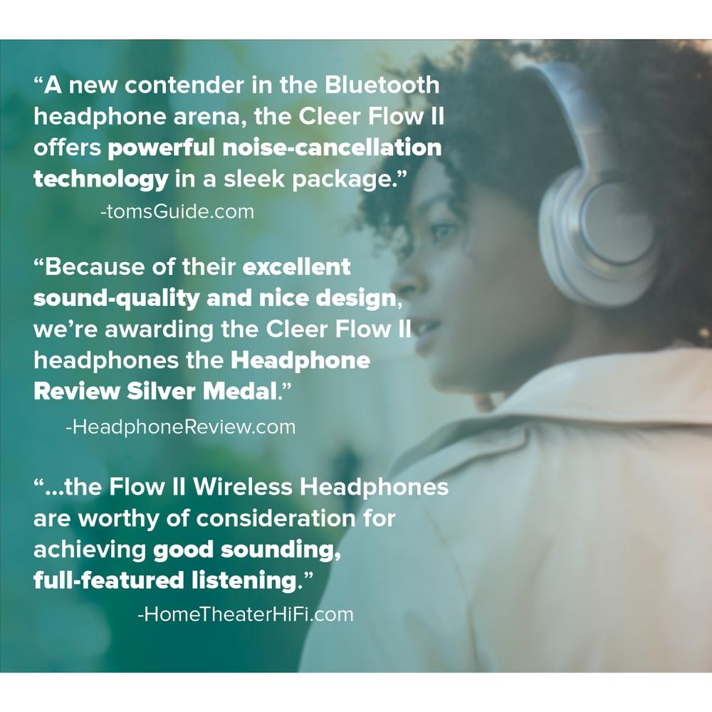 Cleer FLOW2NTMTLUS headphones - View #6