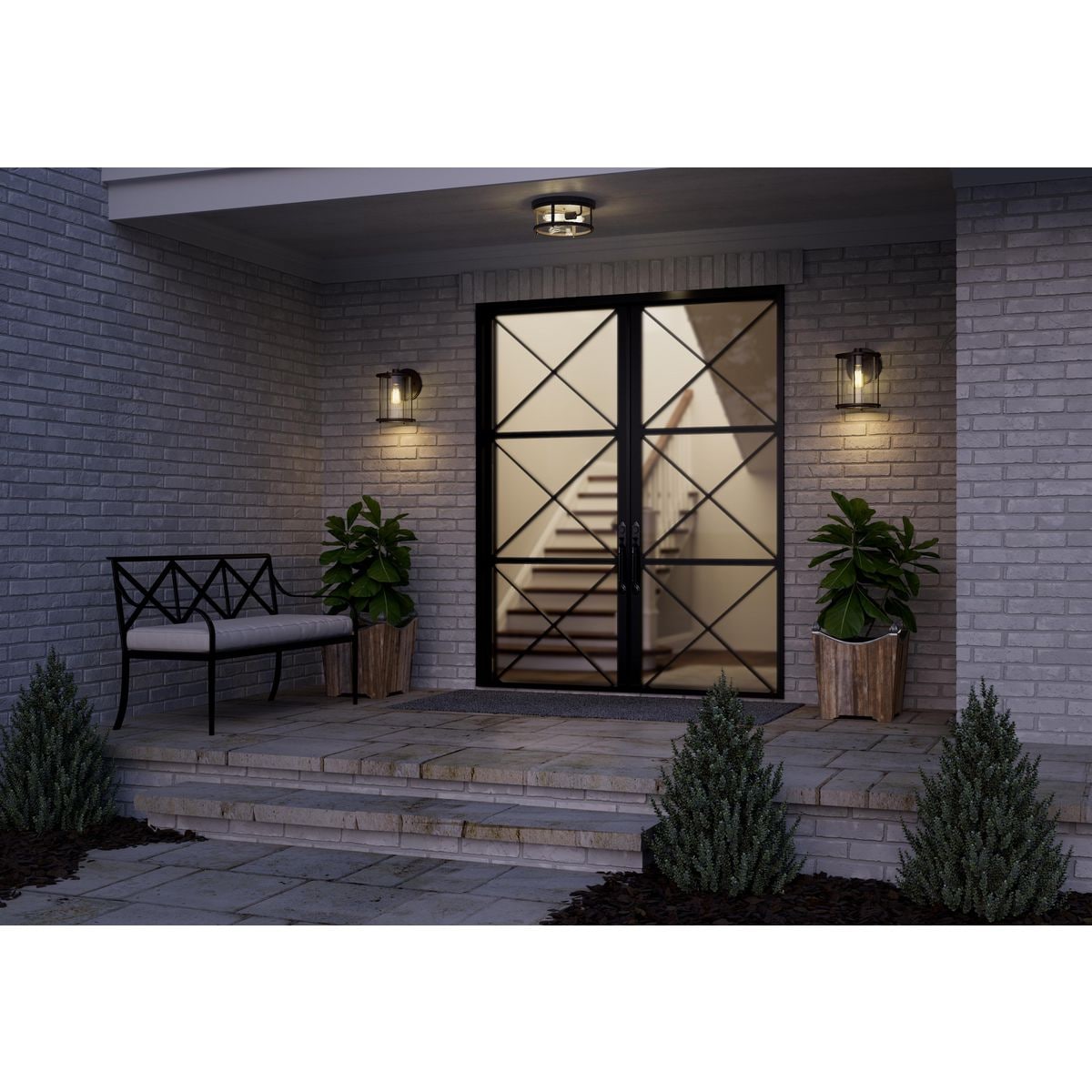 Progress Lighting P560058-020 Outdoor-Wall-Lighting - View #4