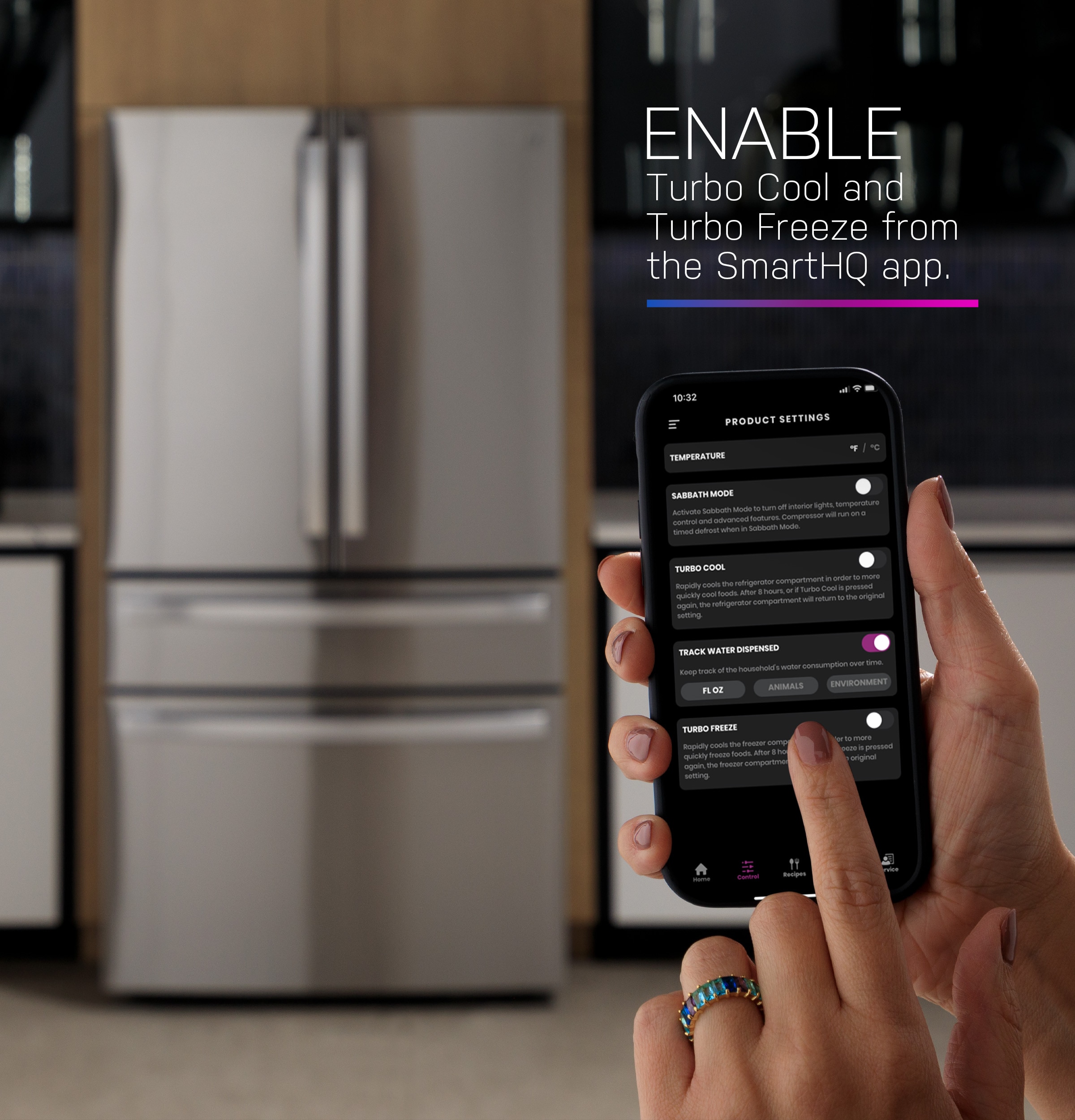 Ge deals smart fridge