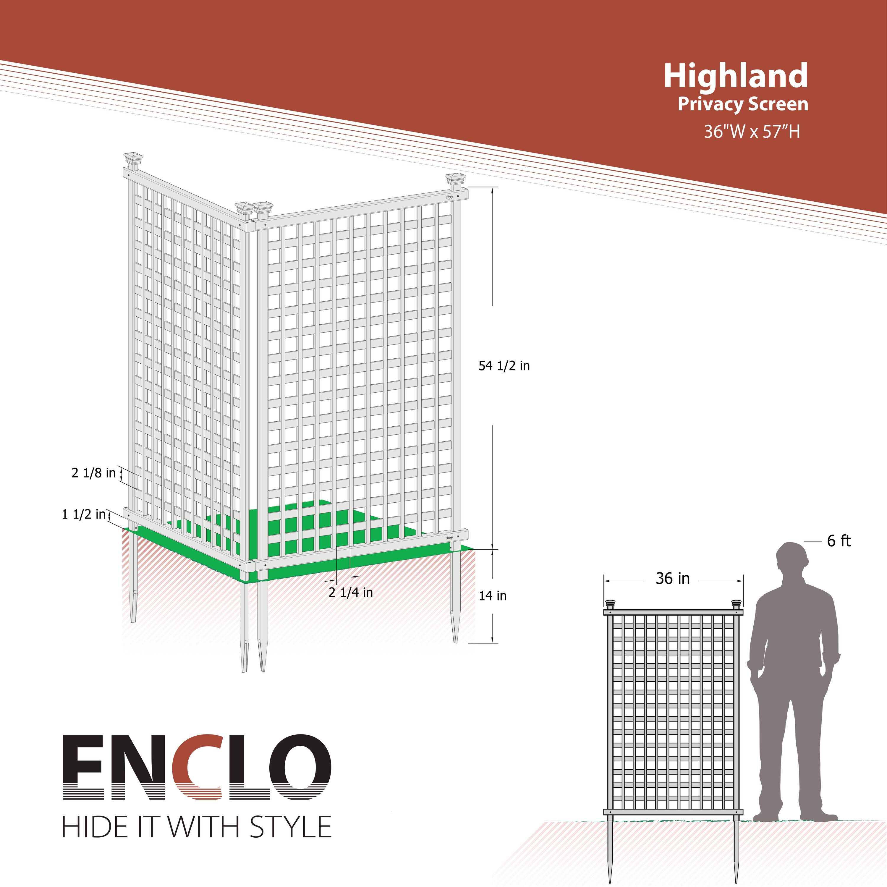 Enclo Privacy Screens ZP19047 Outdoor-Privacy-Screen - View #8